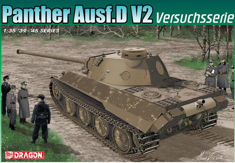 DR6830 - 1/35 Panther Ausf.D V2 Versuchsserie