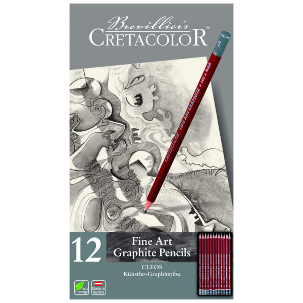 Cretacolour CLEOS Pencil Set 12 pc tin