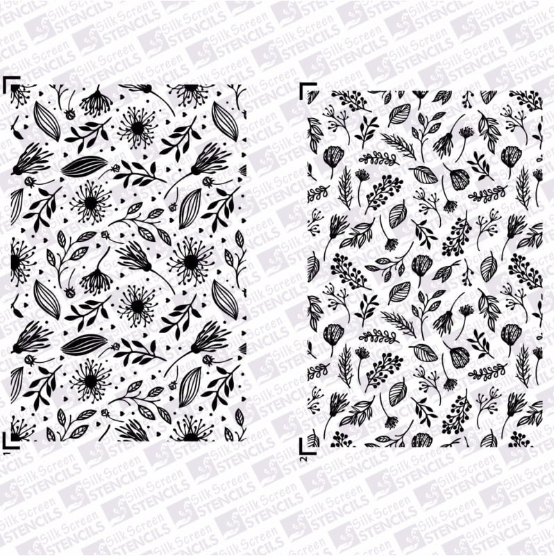 Double florals - B(139mm x 197mm)