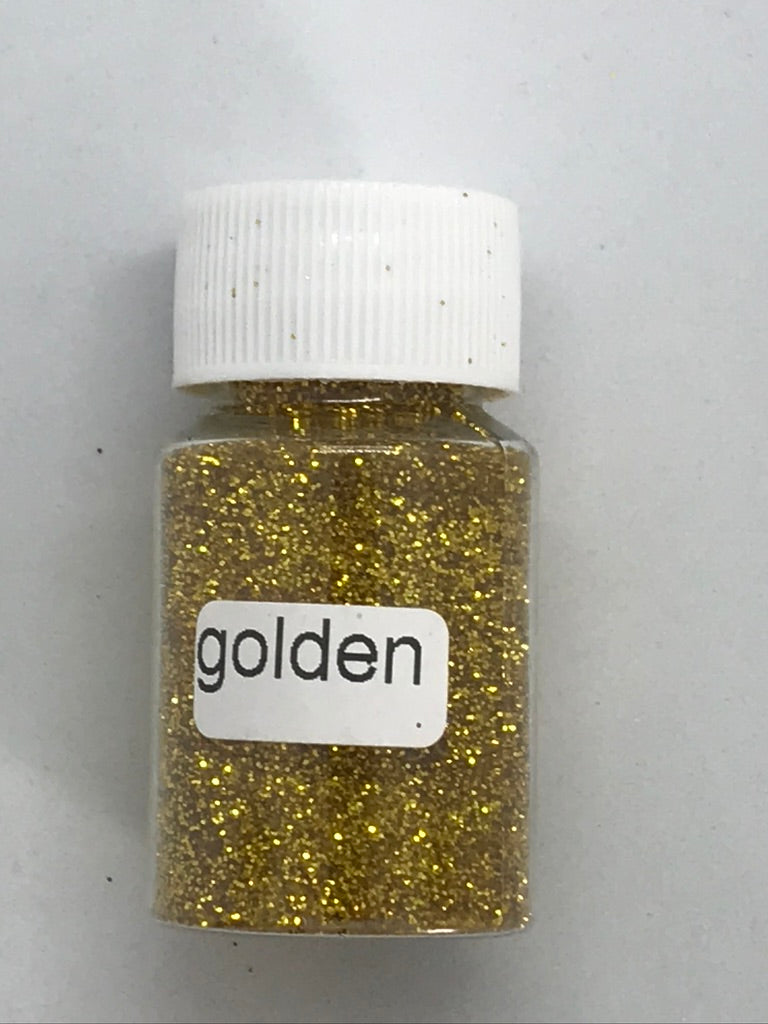 Golden Fine Glitter - +/- 20 grams