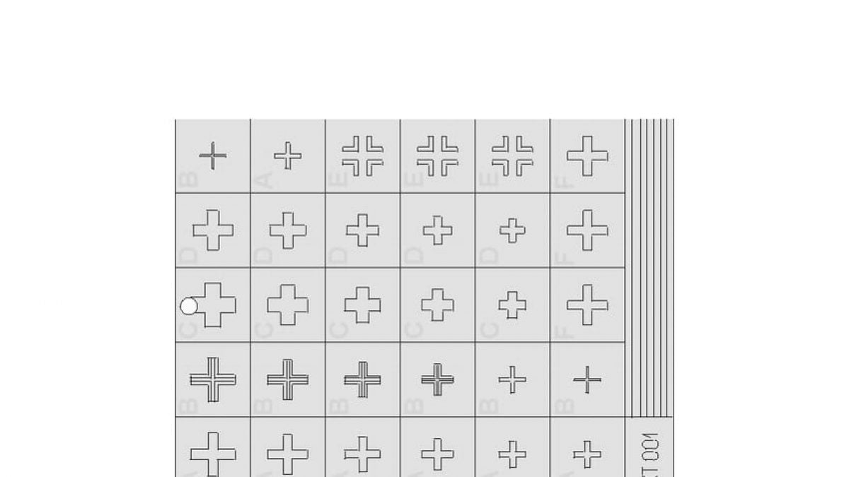 EDXT001 - GERMAN CROSSES 1 EARLY 1/35