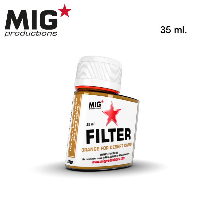 F419 - Mig - Orange for Desert Camo - 35ml
