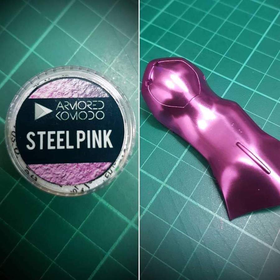 Armored Komodo - Steel Pink Chromaflair Pigment