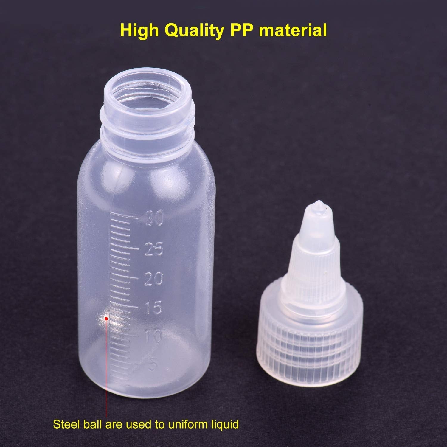 Mixing Bottle Set - Siphon Airbrush & Mixing 35ml