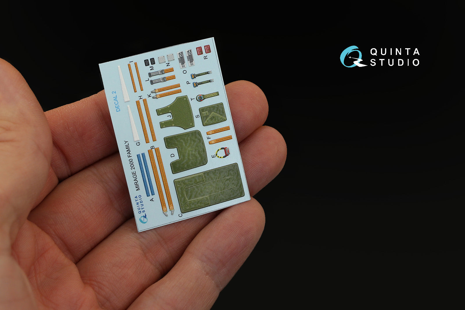 Quinta Studio - 1/32 Mirage 2000B QD32011 for Kitty Hawk kit