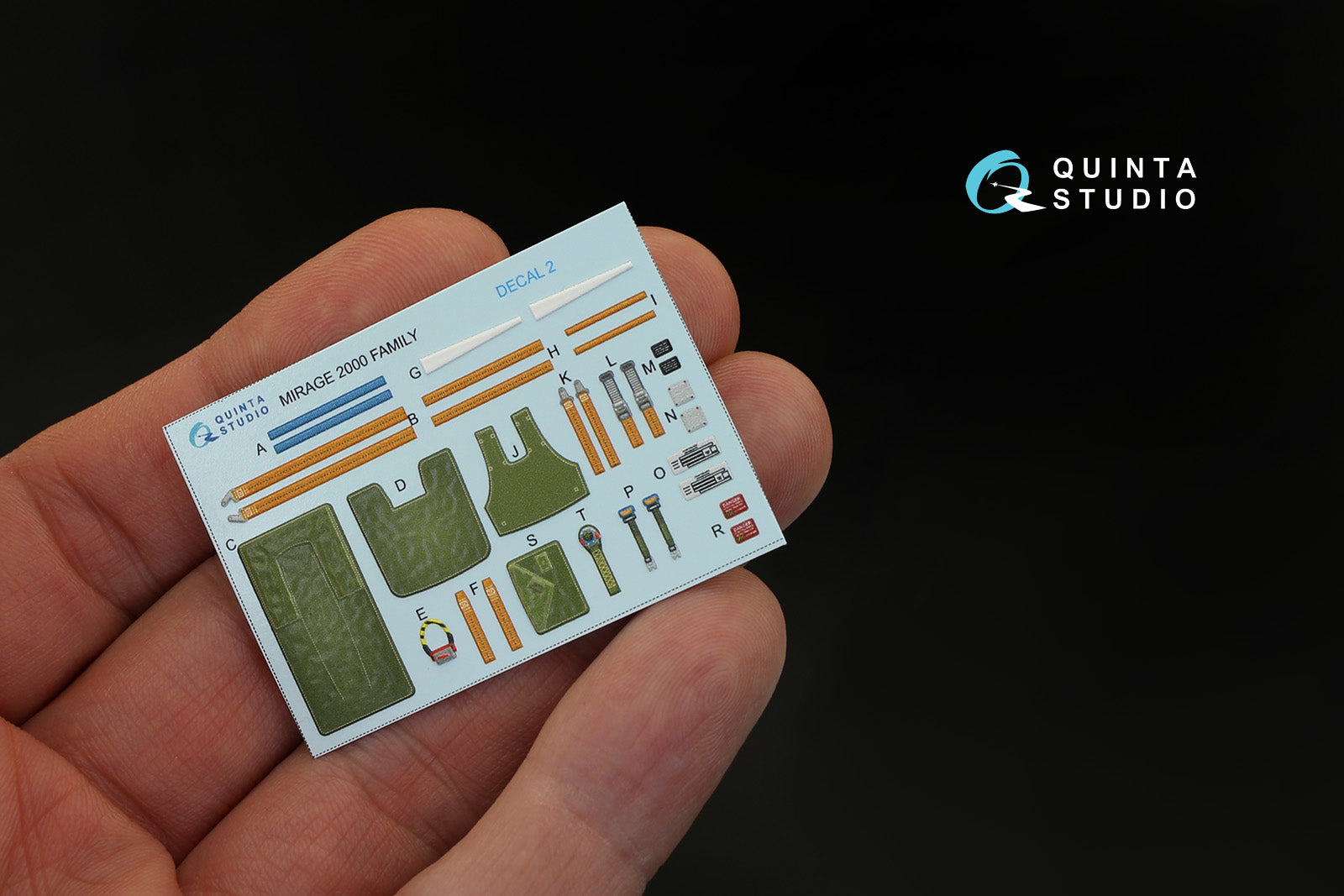 Quinta Studio - 1/32 Mirage 2000B QD32011 for Kitty Hawk kit