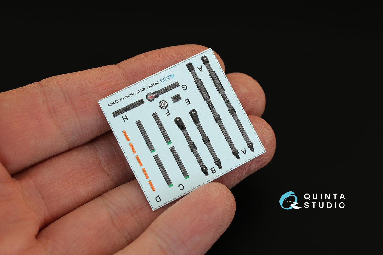 Quinta Studio - 1/35 MRAP Typhoon Family belts for 1 seat QR35001 for all kits