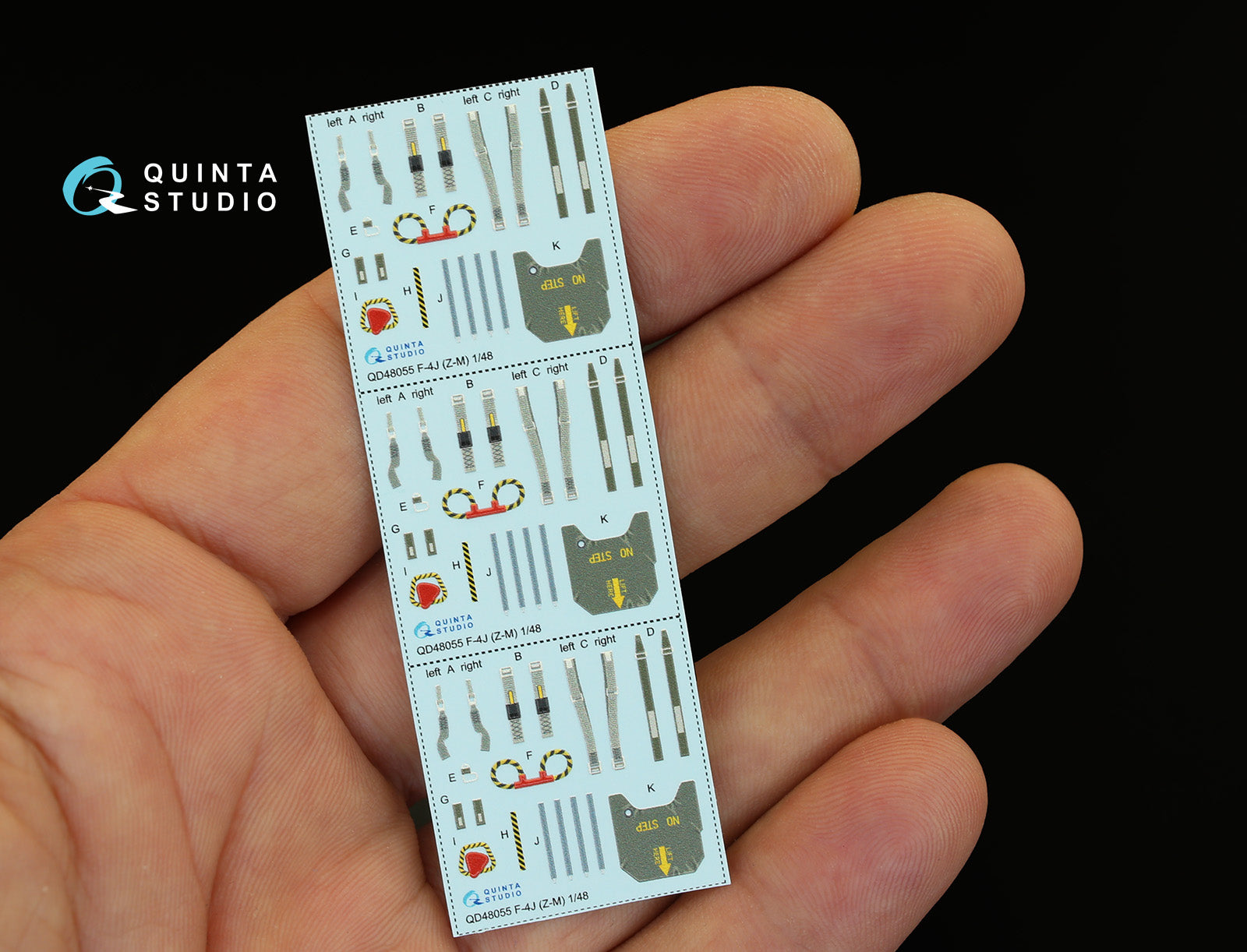 Quinta Studio - 1/48 F-4J Phantom II QD48055 for Zoukei-Mura kit