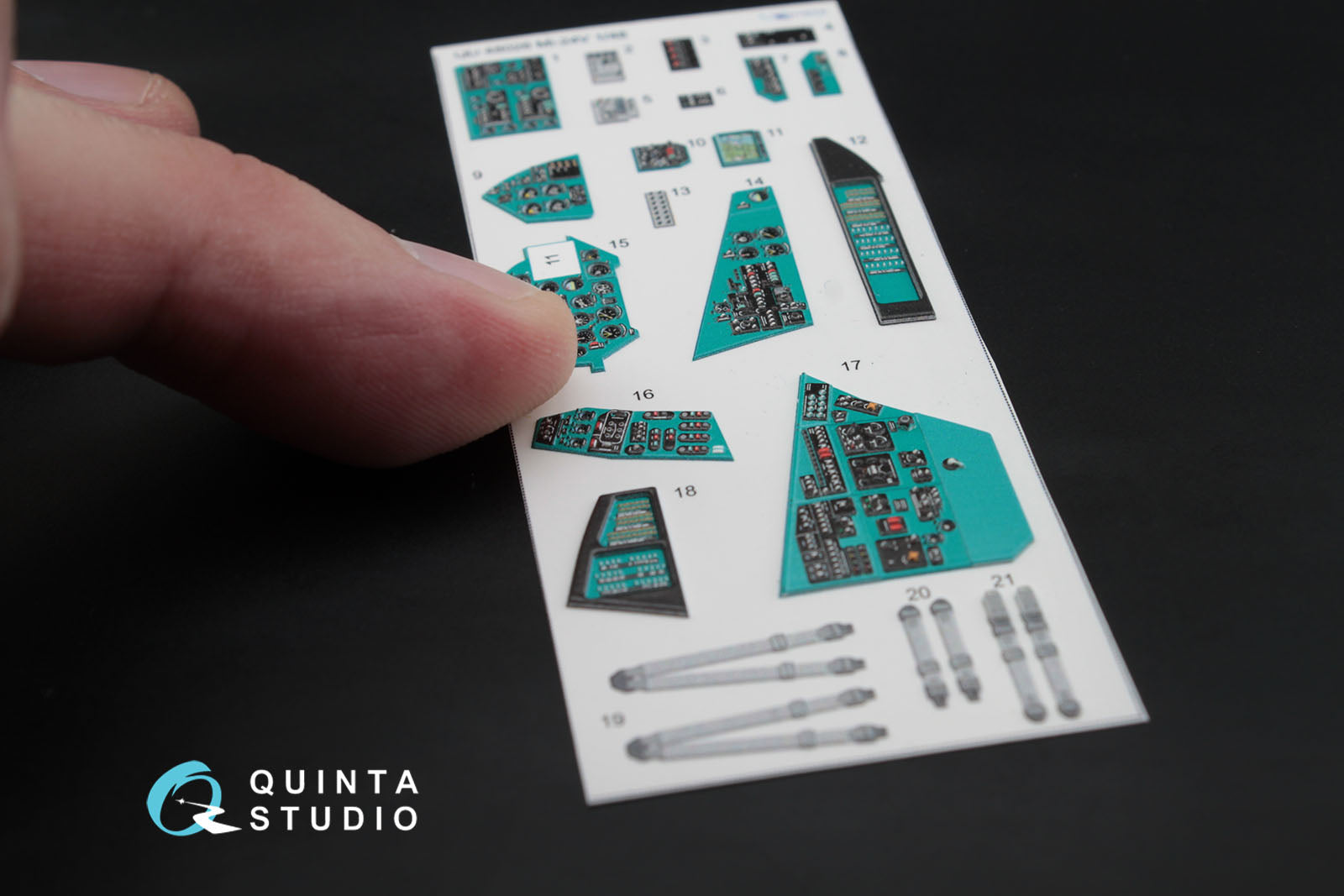 Quinta Studio - 1/48 Mi-24V QD48026 for Zvezda kit