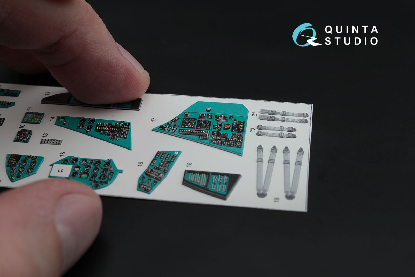 Quinta Studio - 1/48 Mi-24V QD48026 for Zvezda kit