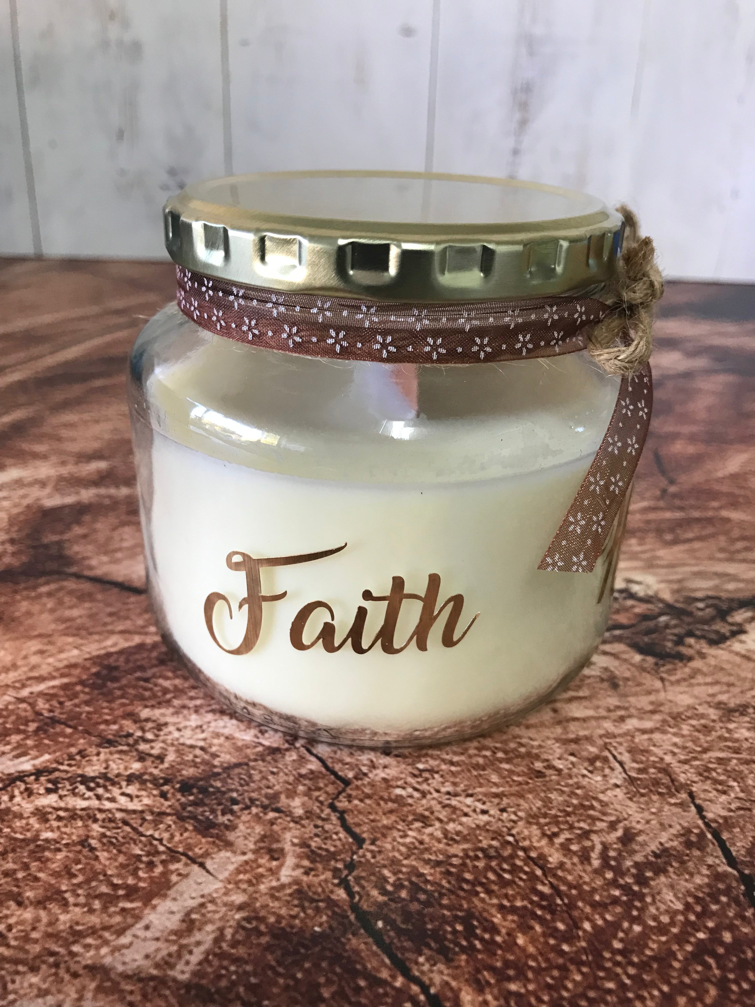 Stickers in Gold - FAITH, HOPE, LOVE (3)