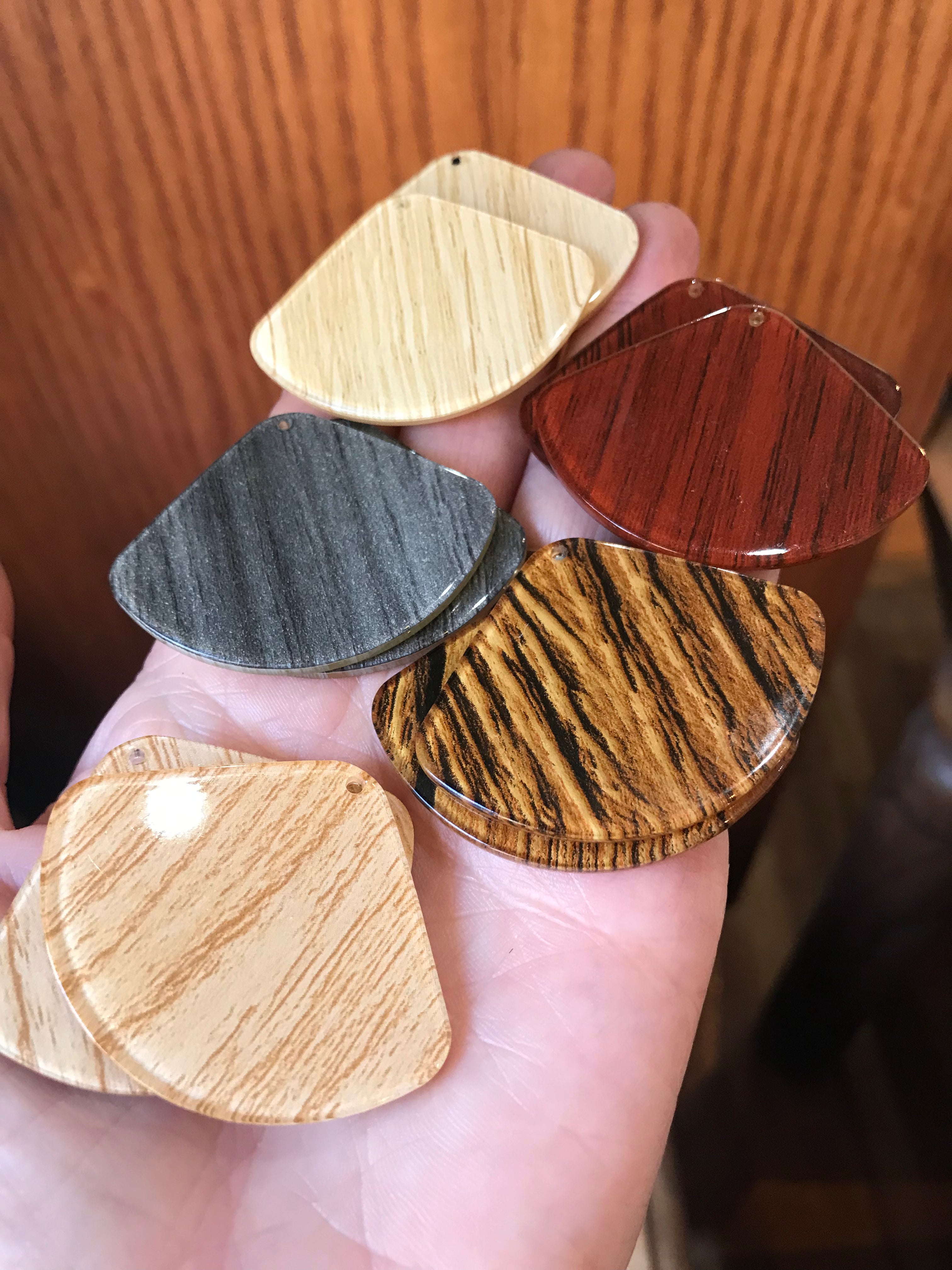 Acetate Resin Pendant Fan ( 1 Pair)