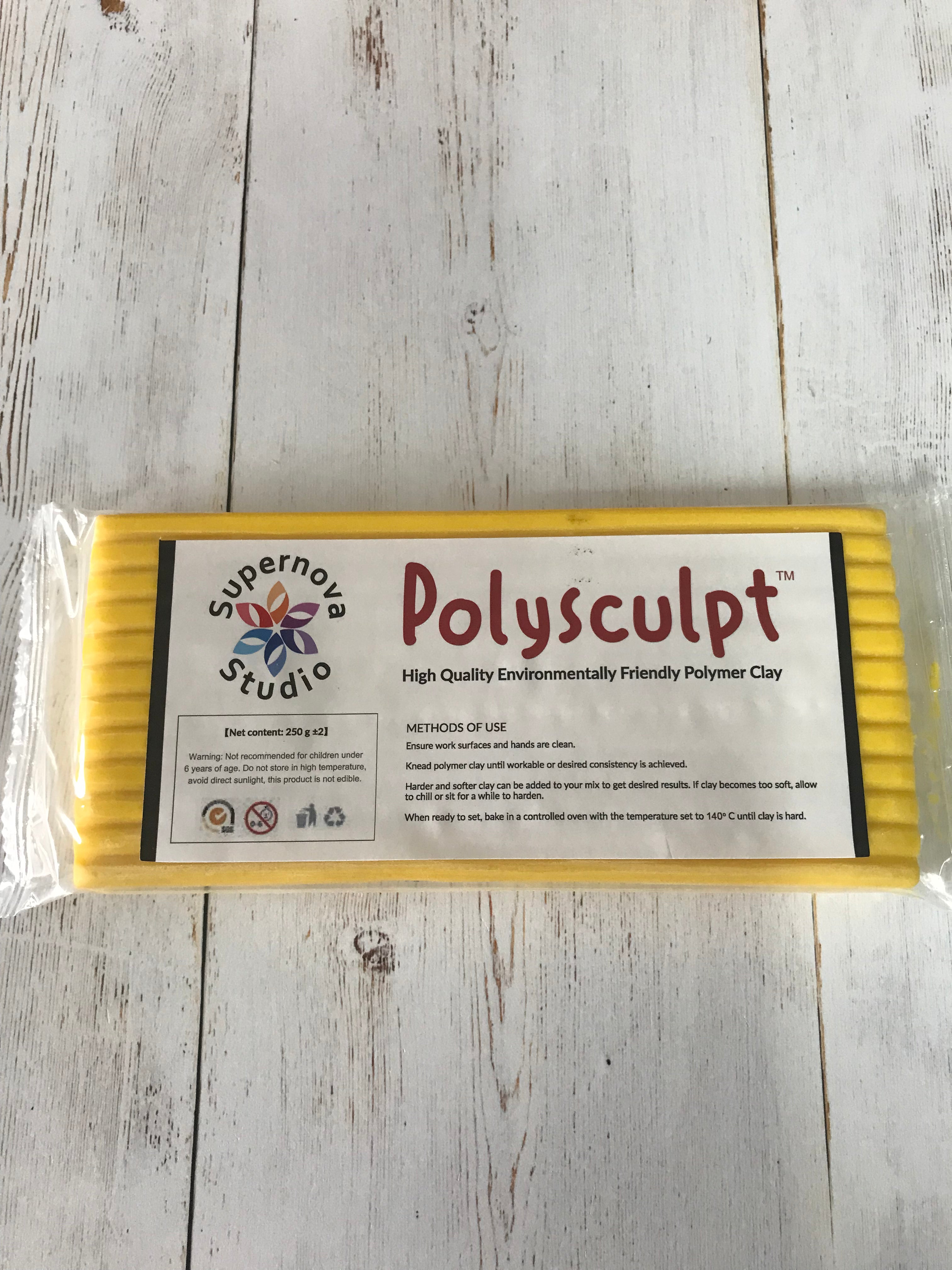 Tuscan Yellow Polysculpt™ Polymer Clay - 250g