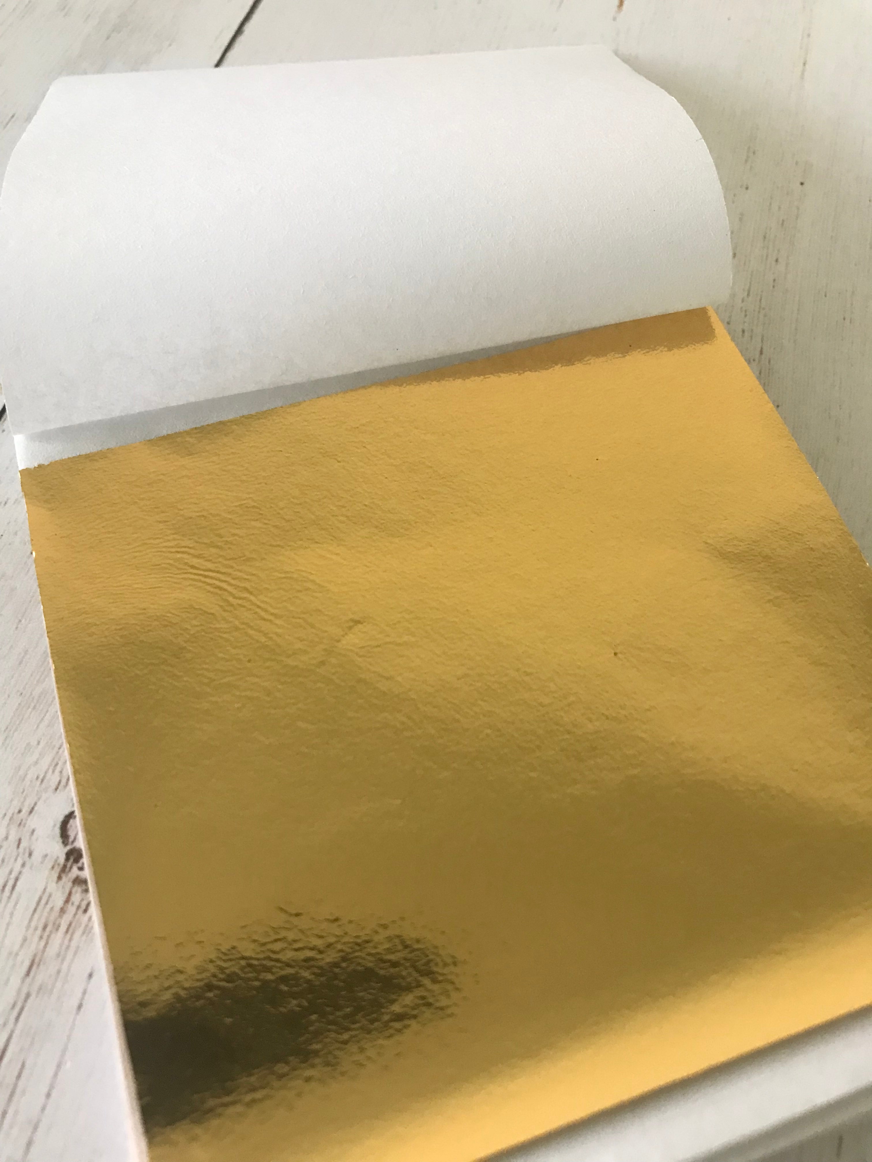 K Gold Leaf Sheets 9cm x 9cm (100 Sheets)
