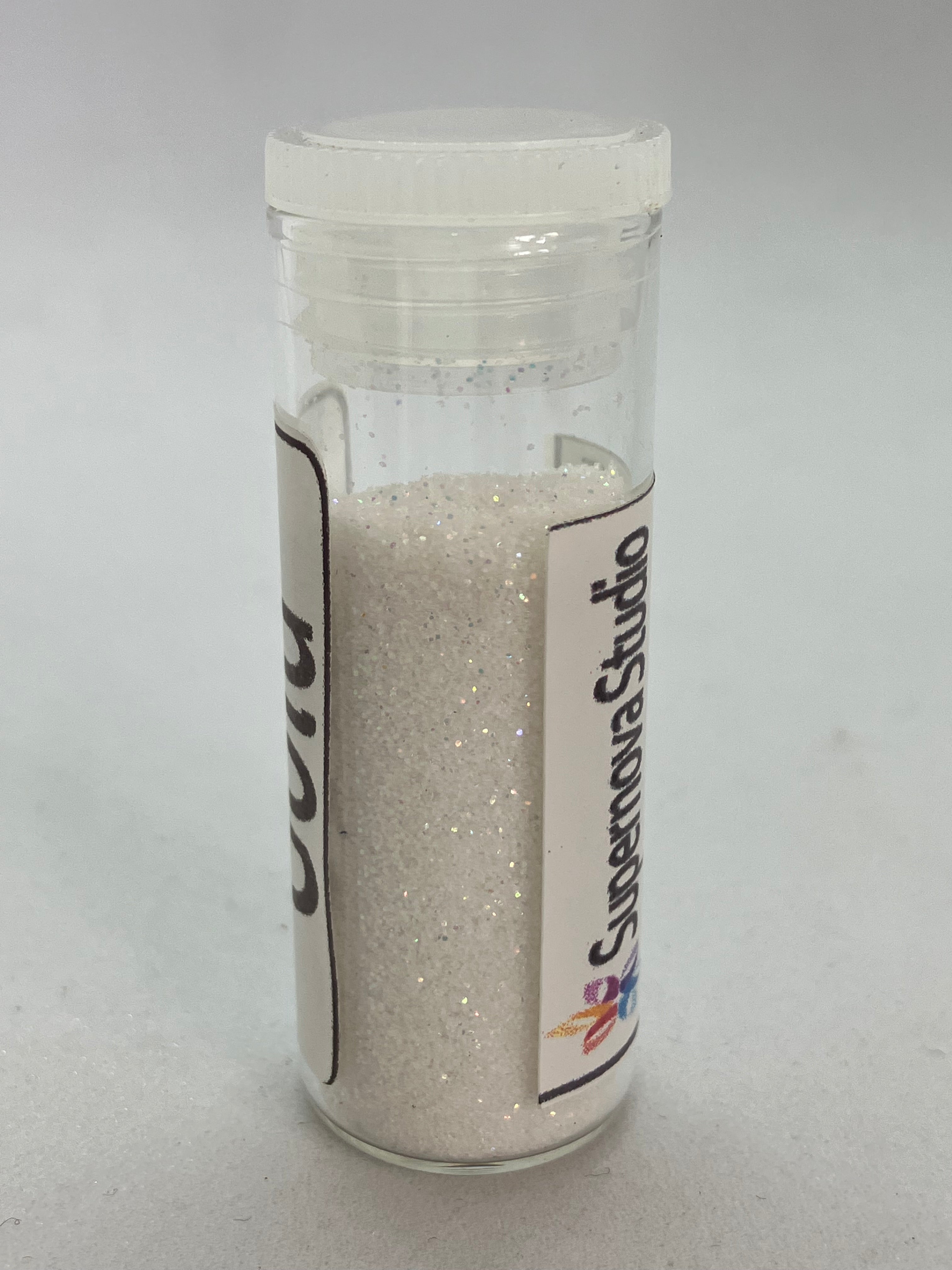 WHITE with Gold Sparkle 5 grams