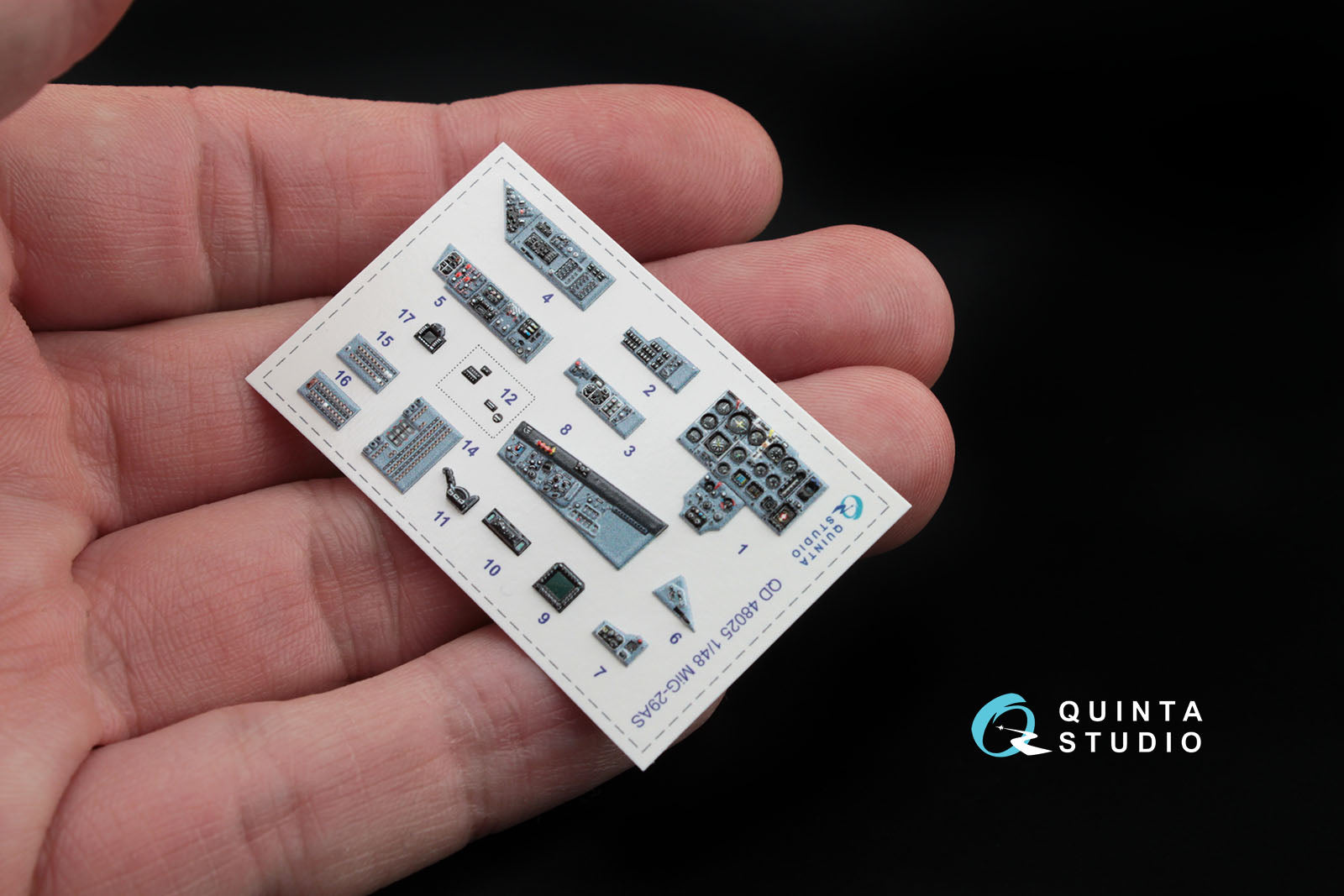 Quinta Studio - 1/48 Mig-29AS (Slovak Version) QD48025 for GWH kit