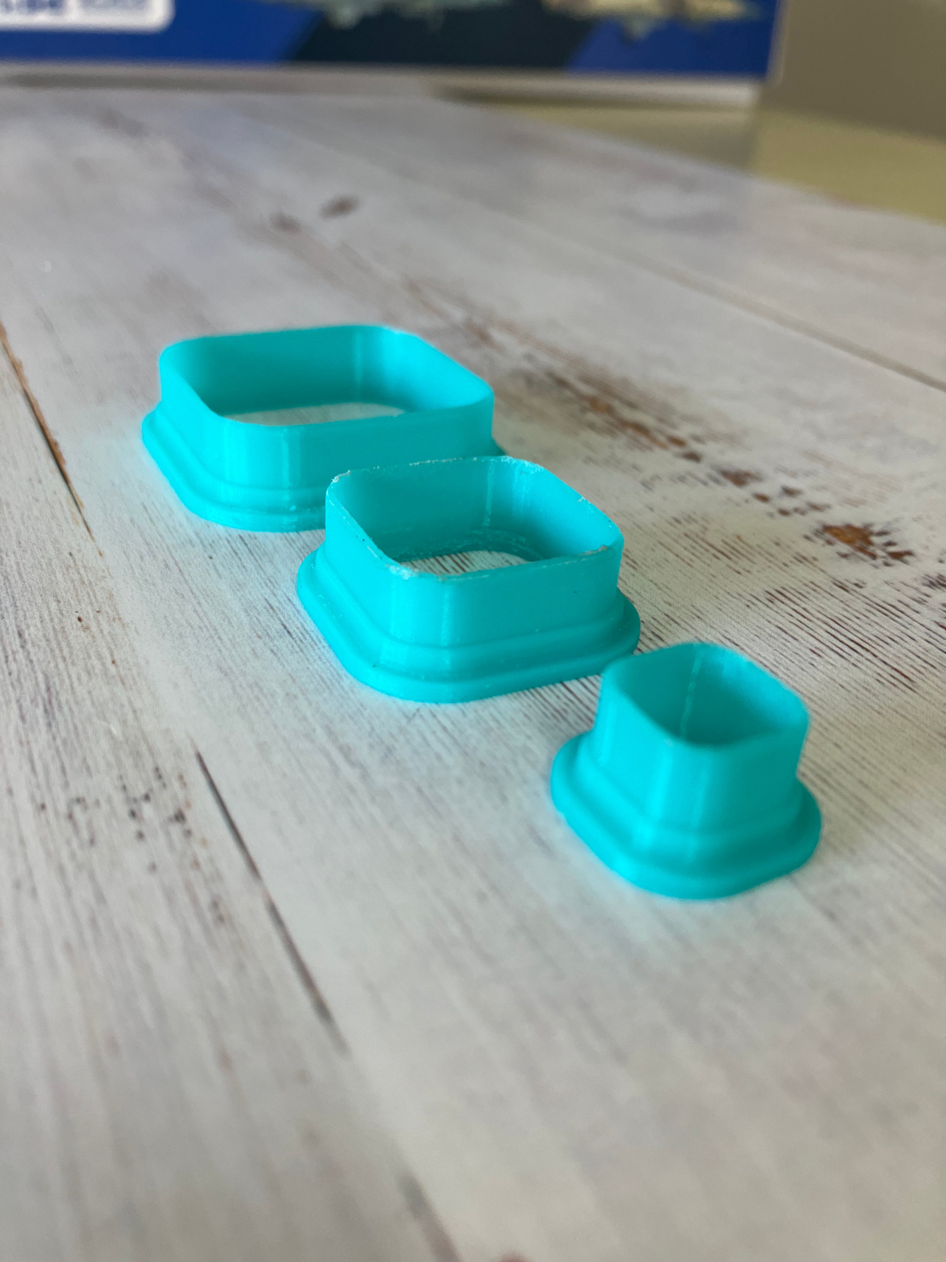 3D Gizmo's - Rounded Squares (3)