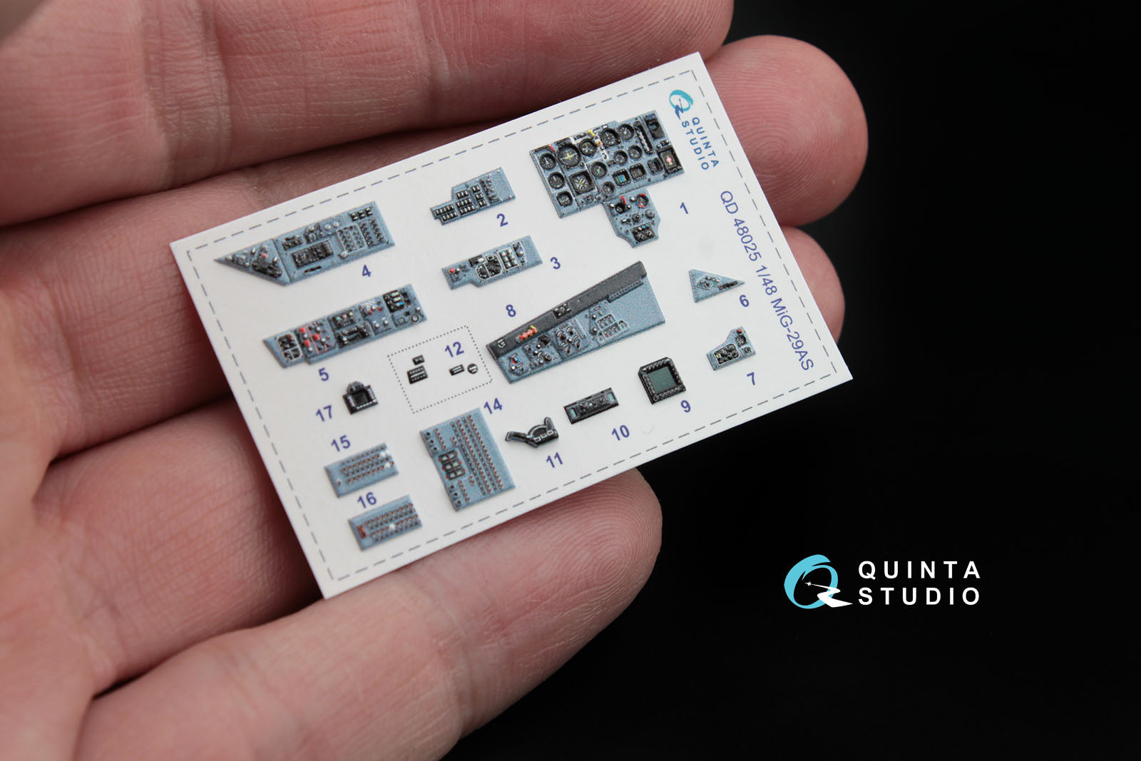 Quinta Studio - 1/48 Mig-29AS (Slovak Version) QD48025 for GWH kit