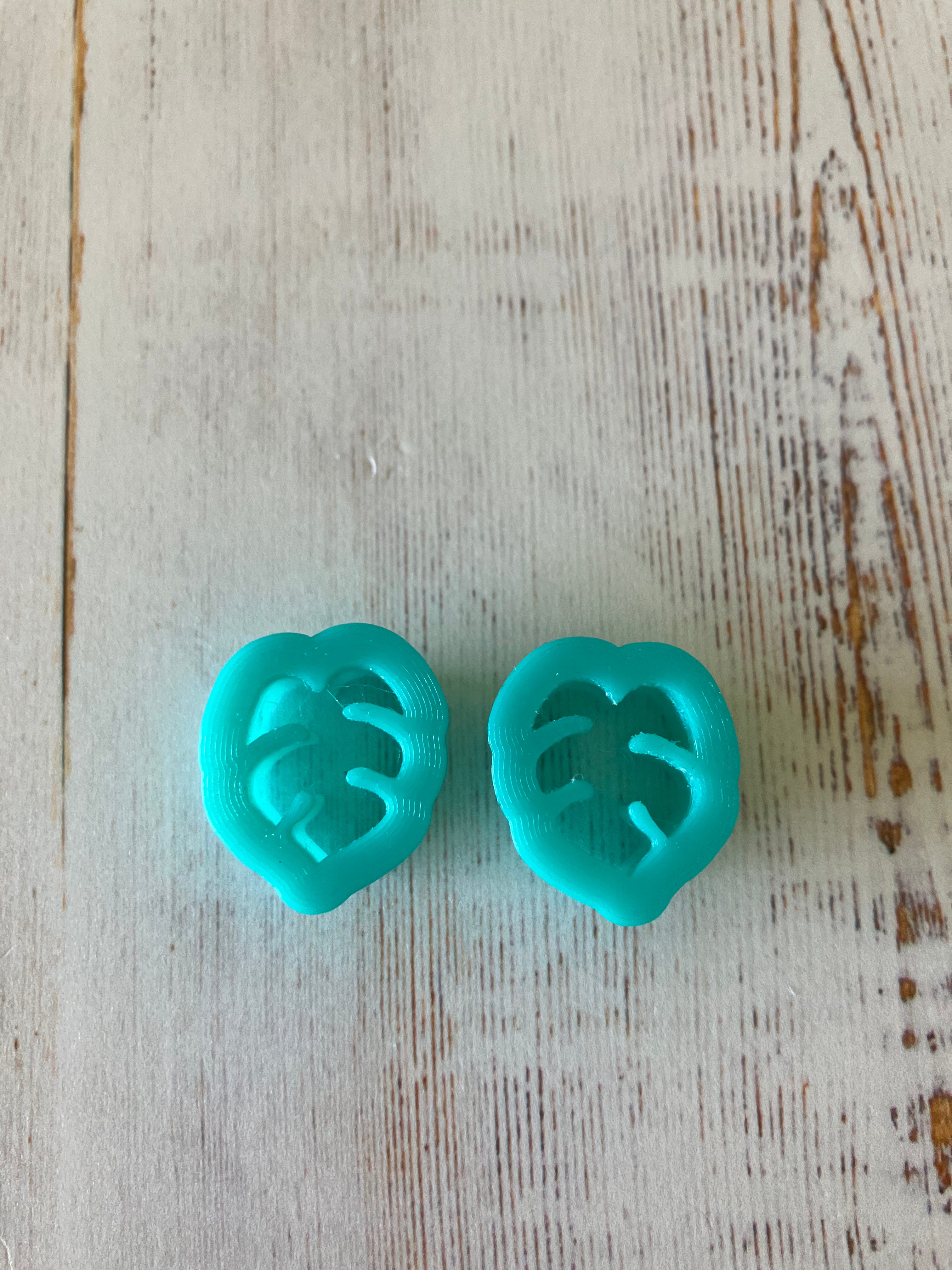 3D Gizmo's - Monstera Stud Set