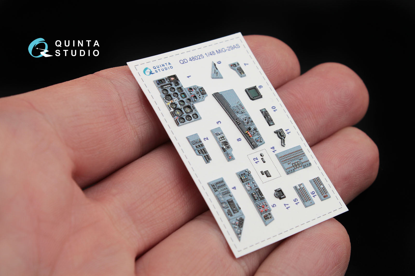 Quinta Studio - 1/48 Mig-29AS (Slovak Version) QD48025 for GWH kit