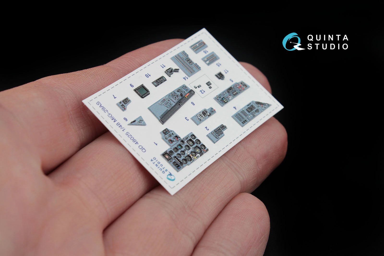 Quinta Studio - 1/48 Mig-29AS (Slovak Version) QD48025 for GWH kit