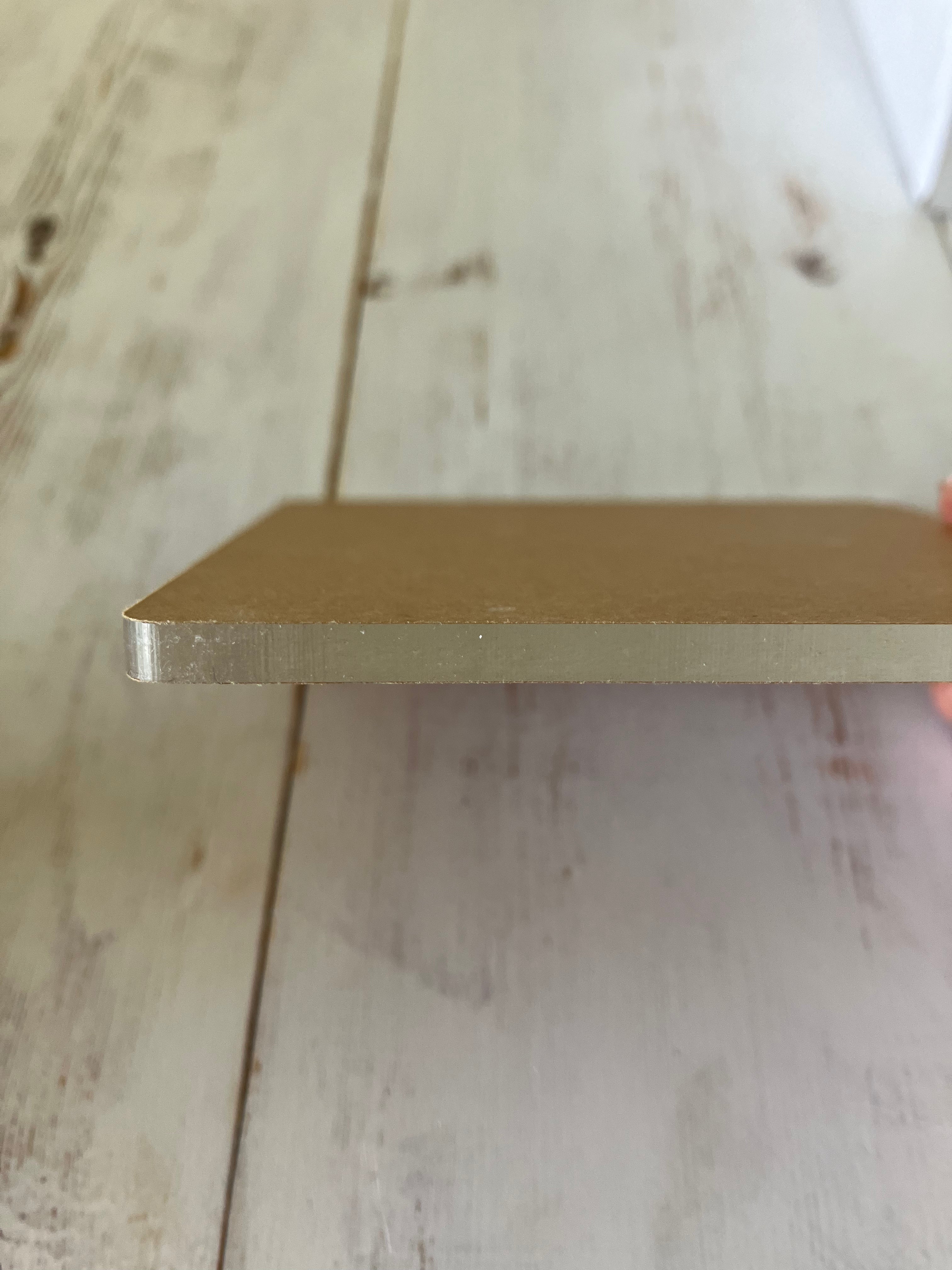 Acrylic Pressure Board - 10 cm x 10 cm x 5mm - 50 gram