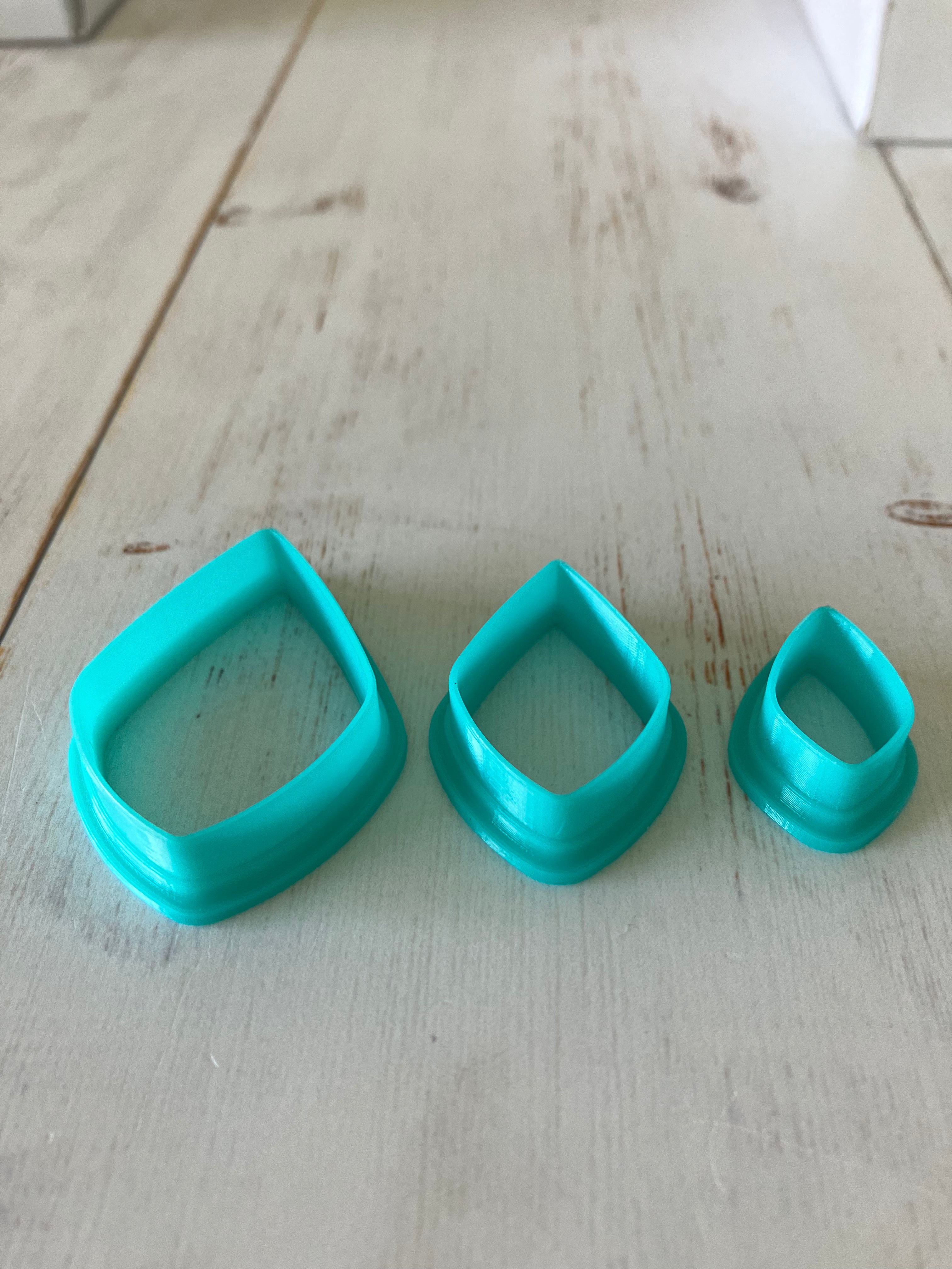3D Gizmo's - Rounded Diamond Set (3)