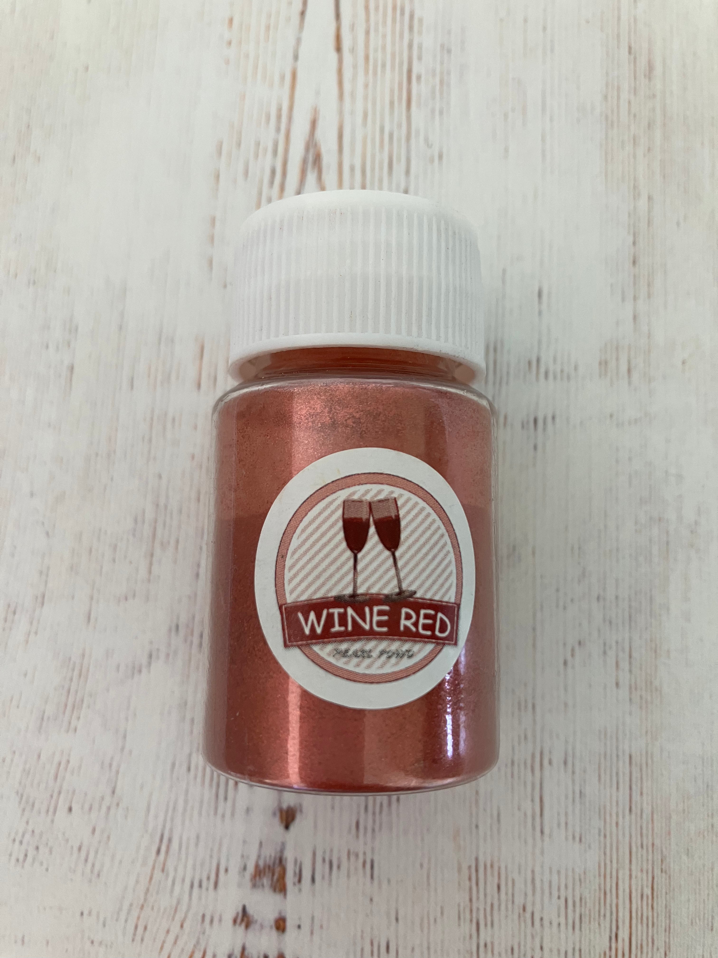Wine Red - Pigment Powder - +/- 10 grams