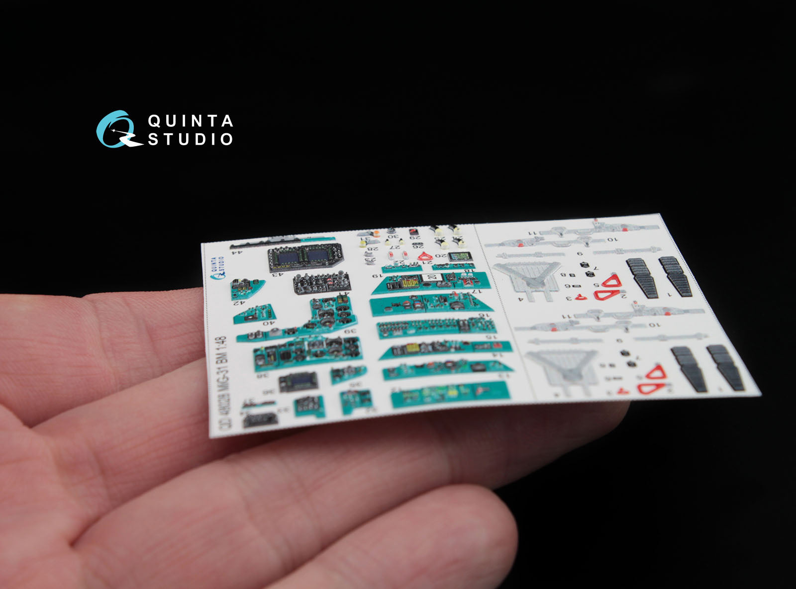 Quinta Studio - 1/48 Mig-31BM QD48028 for AMK kit