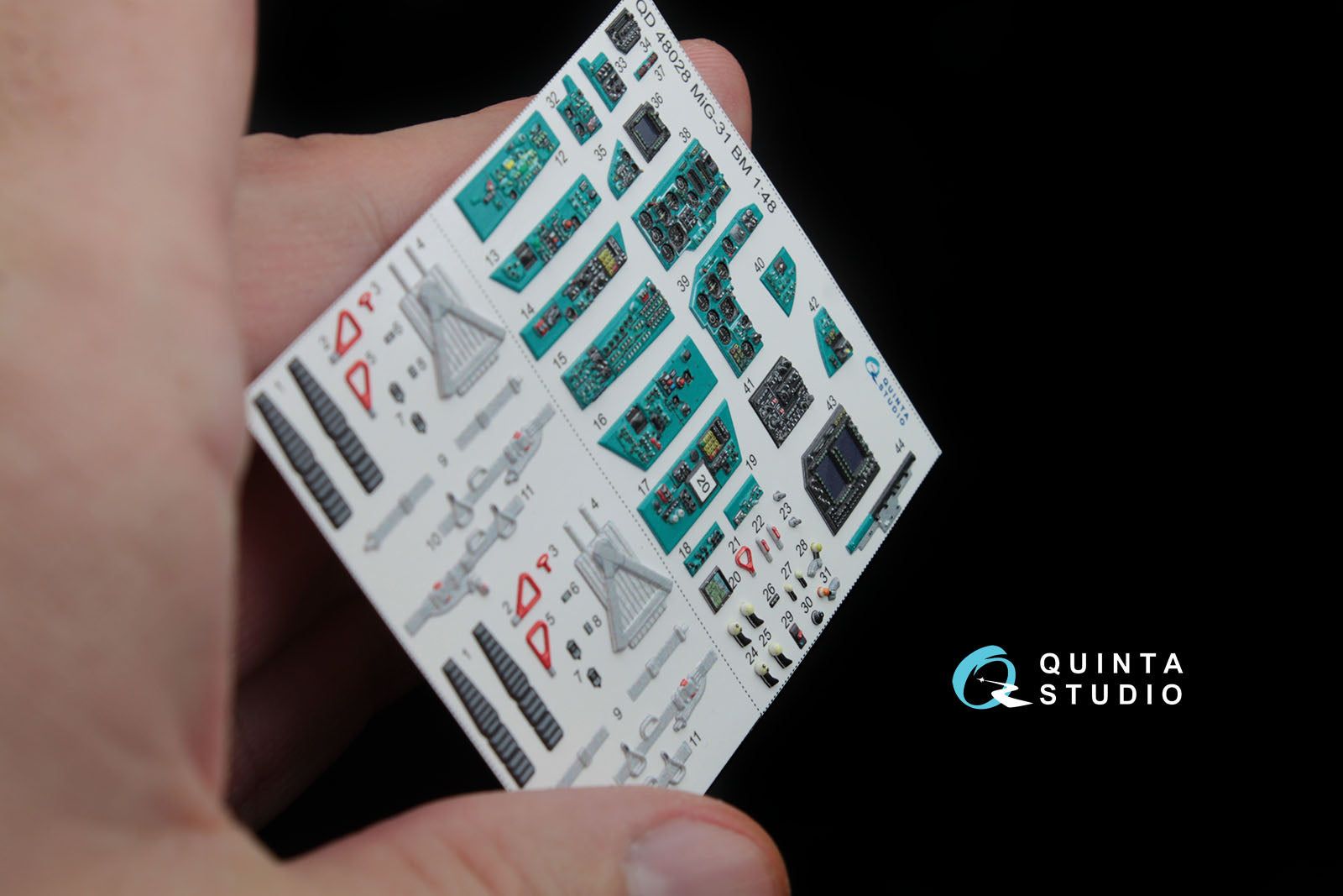 Quinta Studio - 1/48 Mig-31BM QD48028 for AMK kit