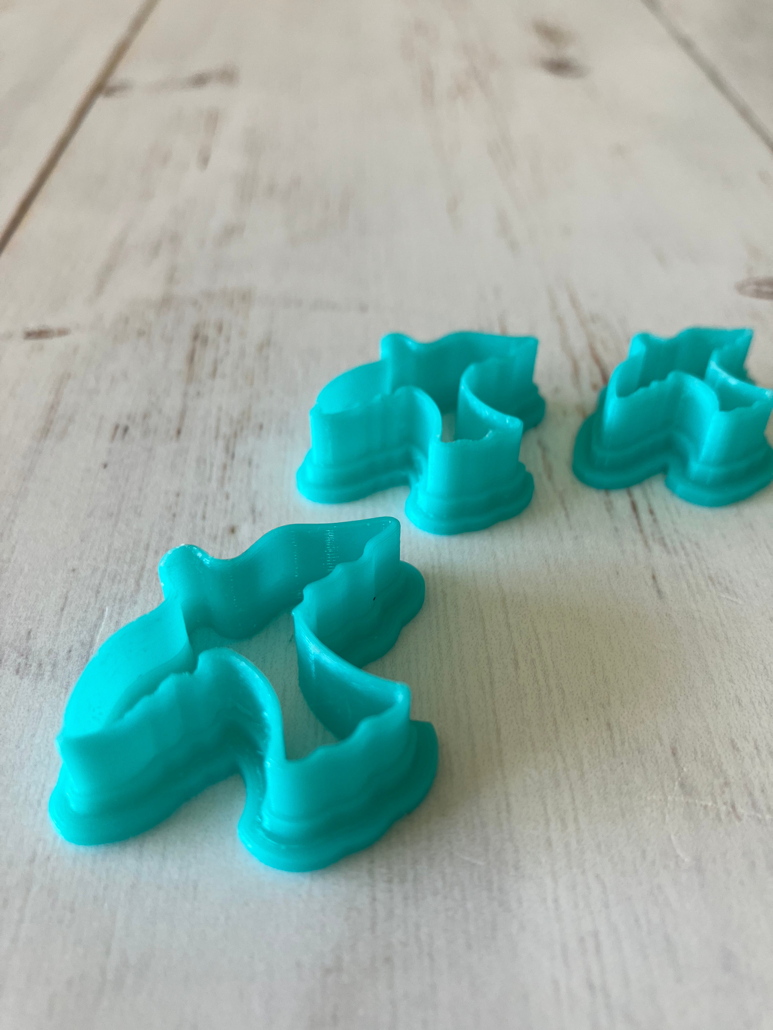 3D Gizmo's - Birds in Flight Clay Cutters (3)