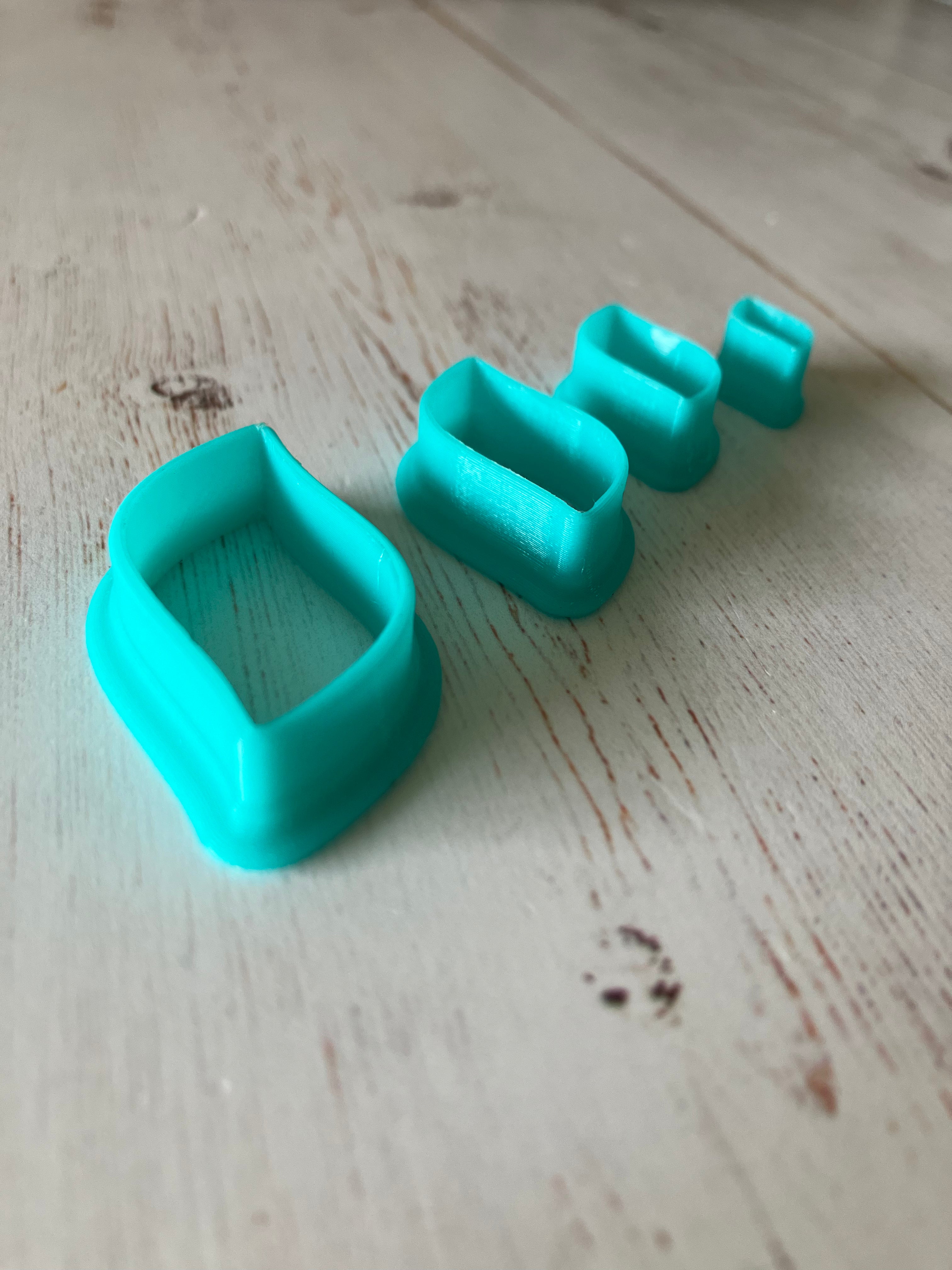 3D Gizmo's - Leaf Cutters (4 in set)