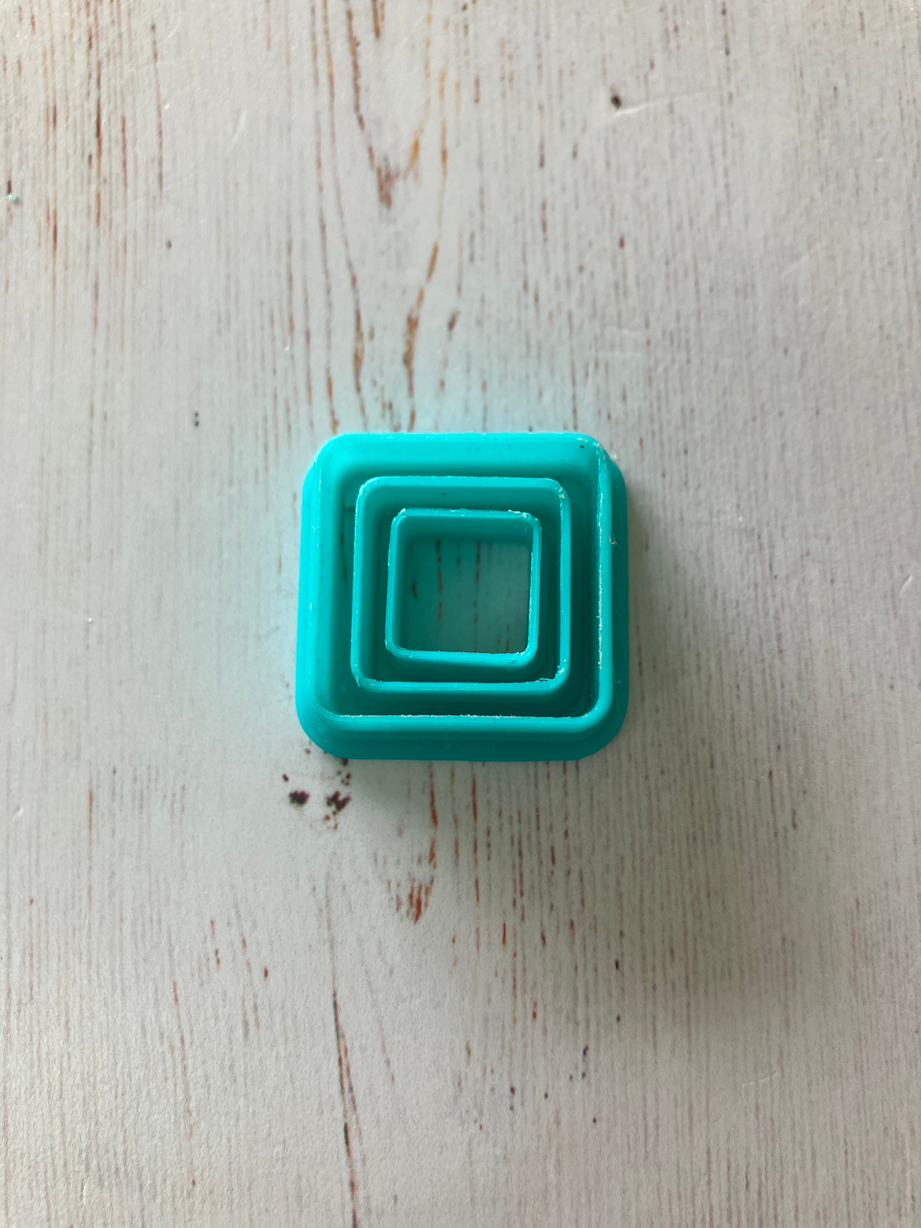 3D Gizmo's - Square Cutters (3 cutters)