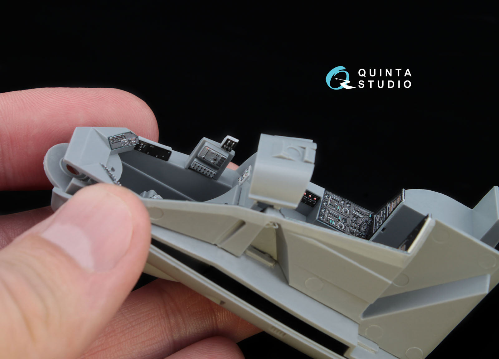 Quinta Studio - 1/48 Mi-24V NATO (black panels) - QD48036 for Zvezda kit