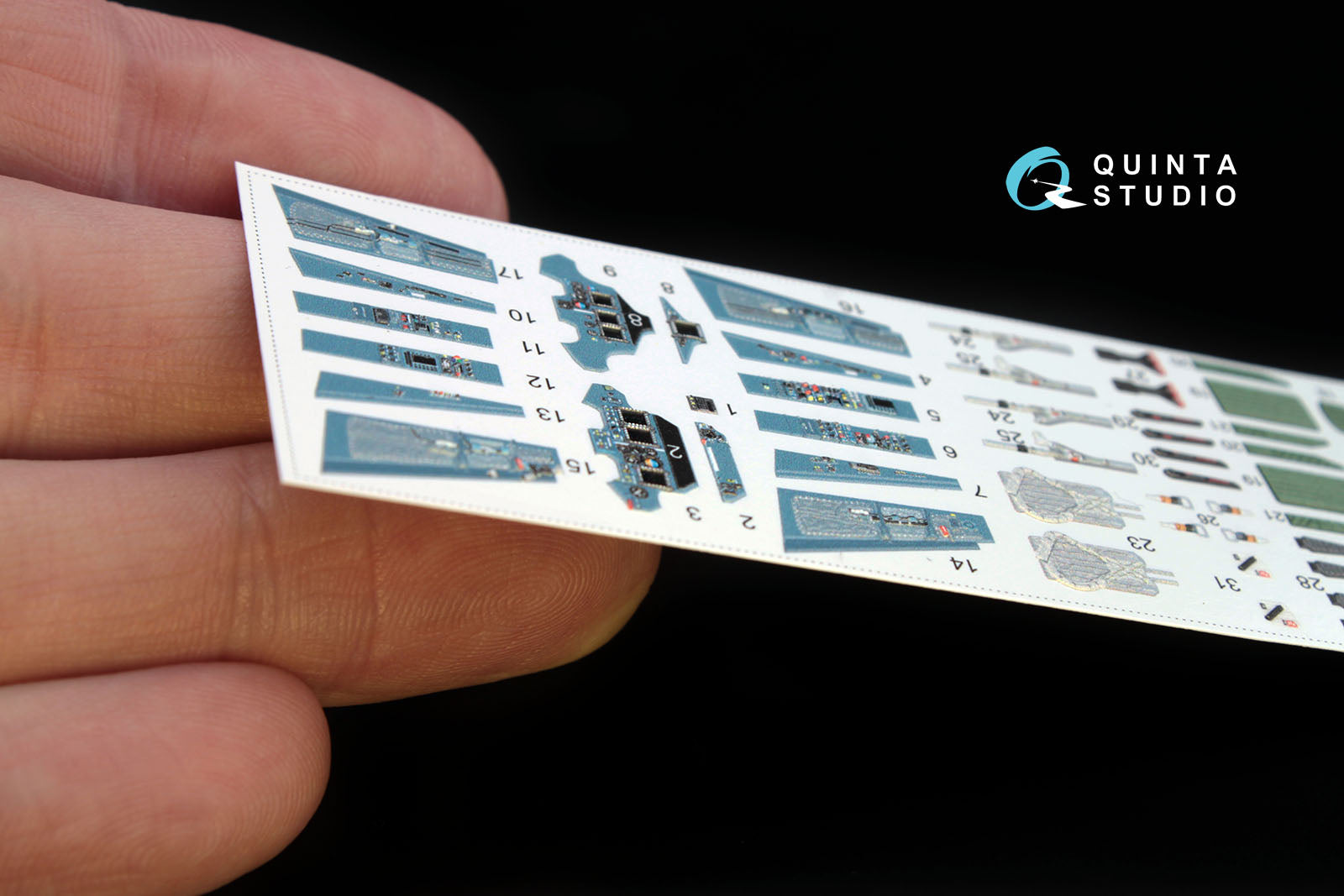 Quinta Studio - 1/72 Su-30SM QD72012 for Zvezda kit