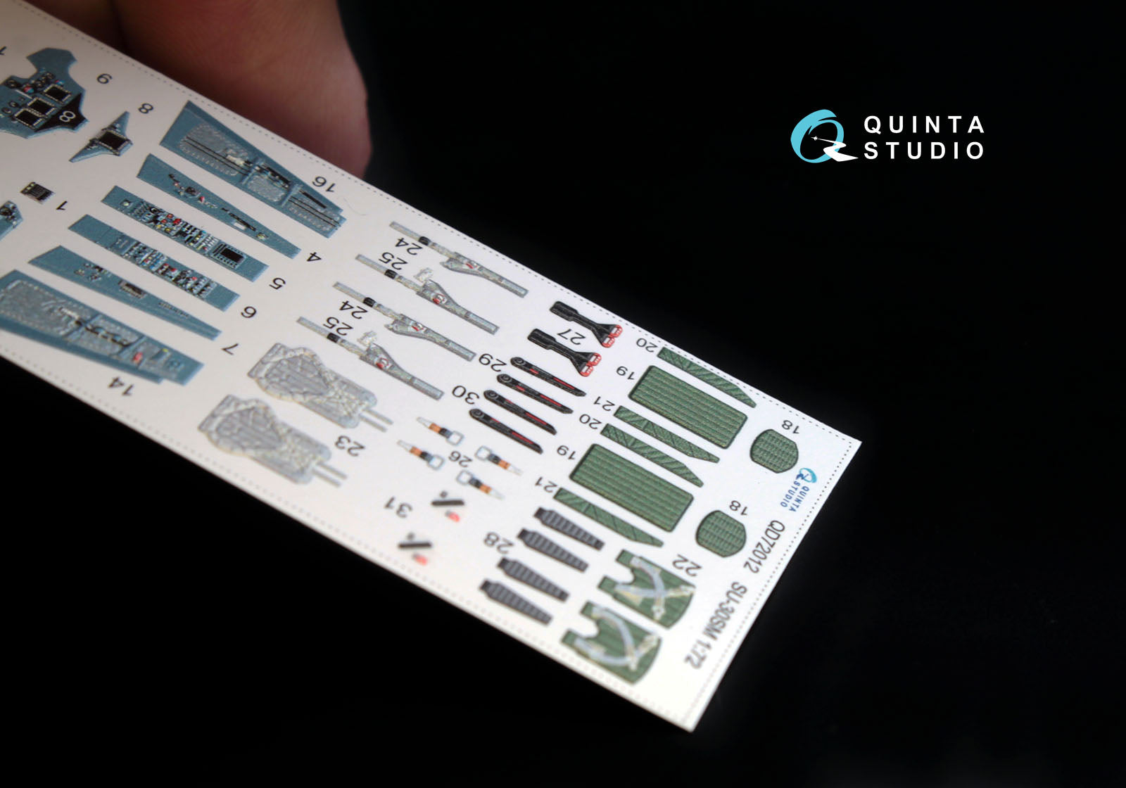 Quinta Studio - 1/72 Su-30SM QD72012 for Zvezda kit