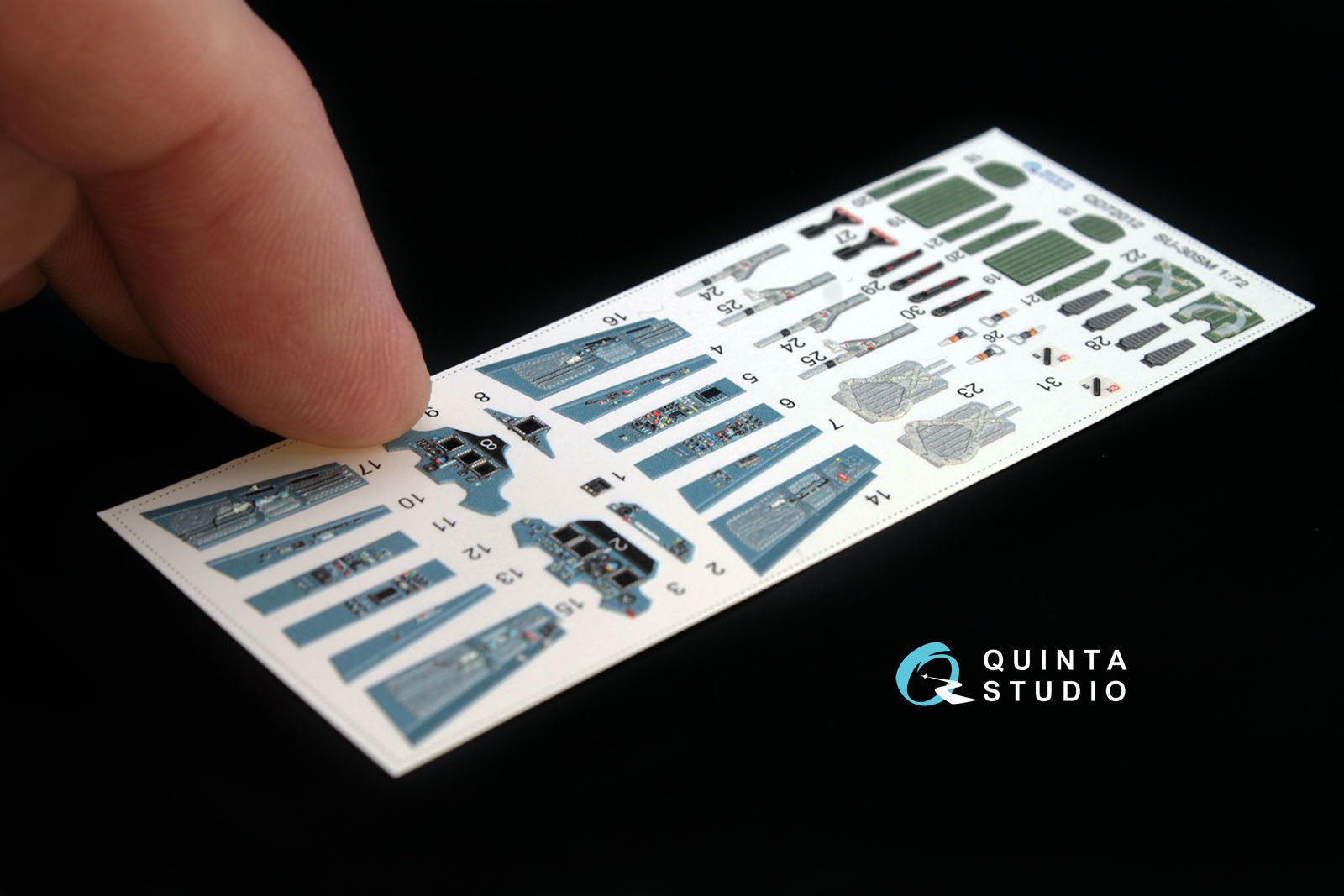 Quinta Studio - 1/72 Su-30SM QD72012 for Zvezda kit