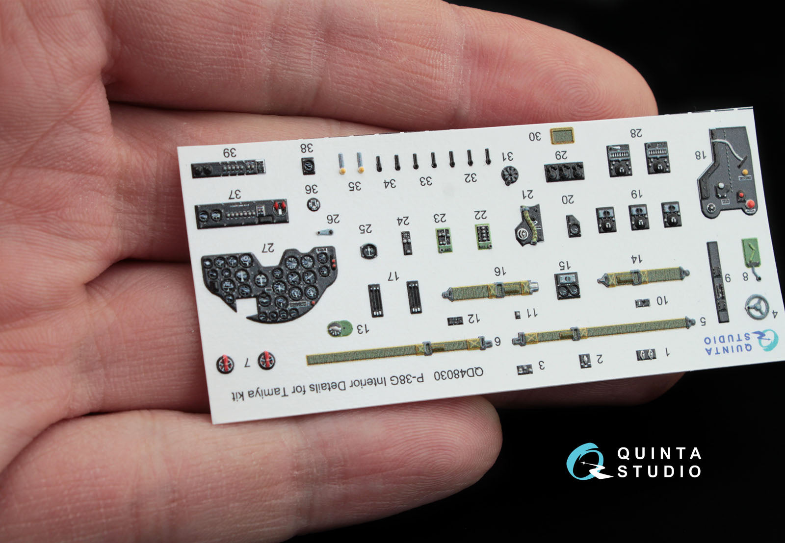 Quinta Studio - 1/48 P38G - QD48030 for Tamiya kit