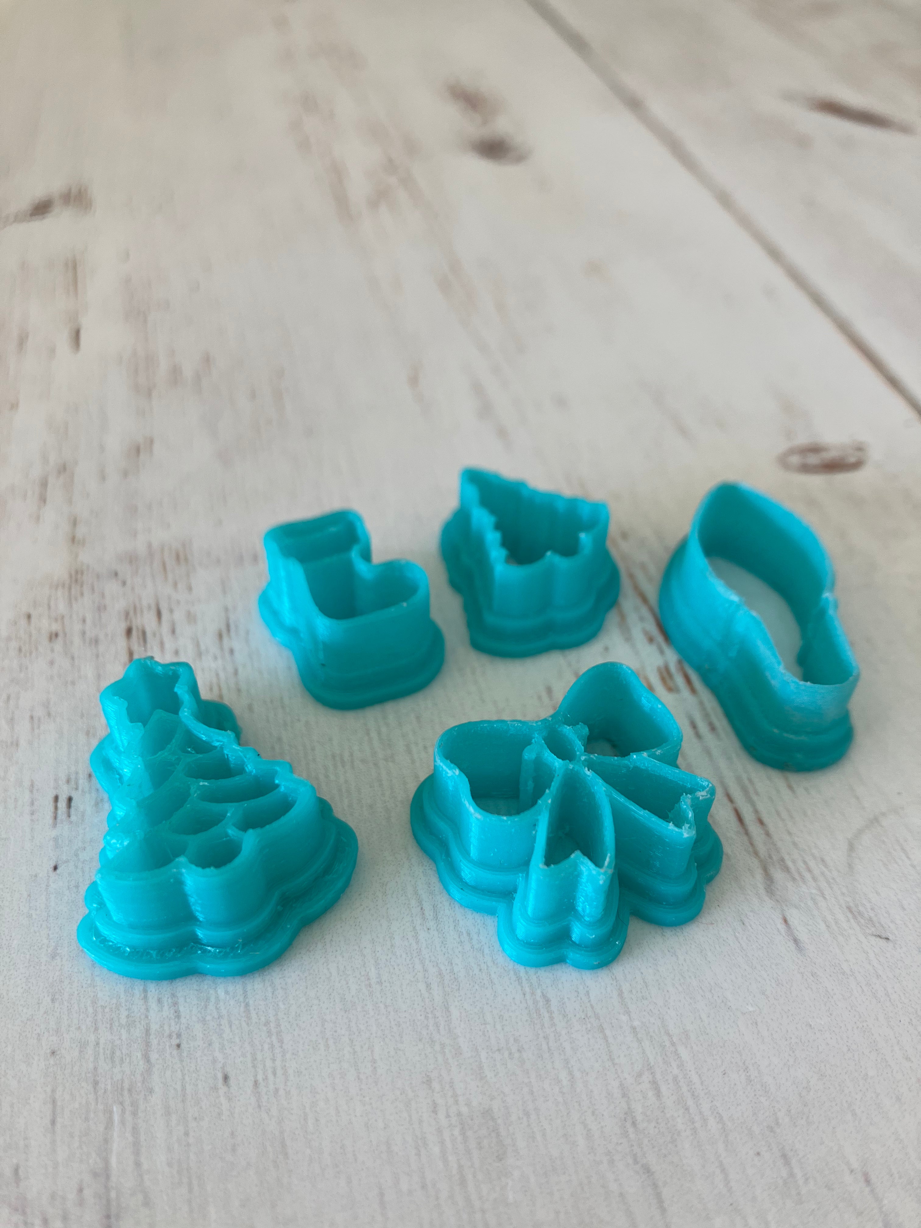 3D Gizmo's - Mini Christmas Cutters