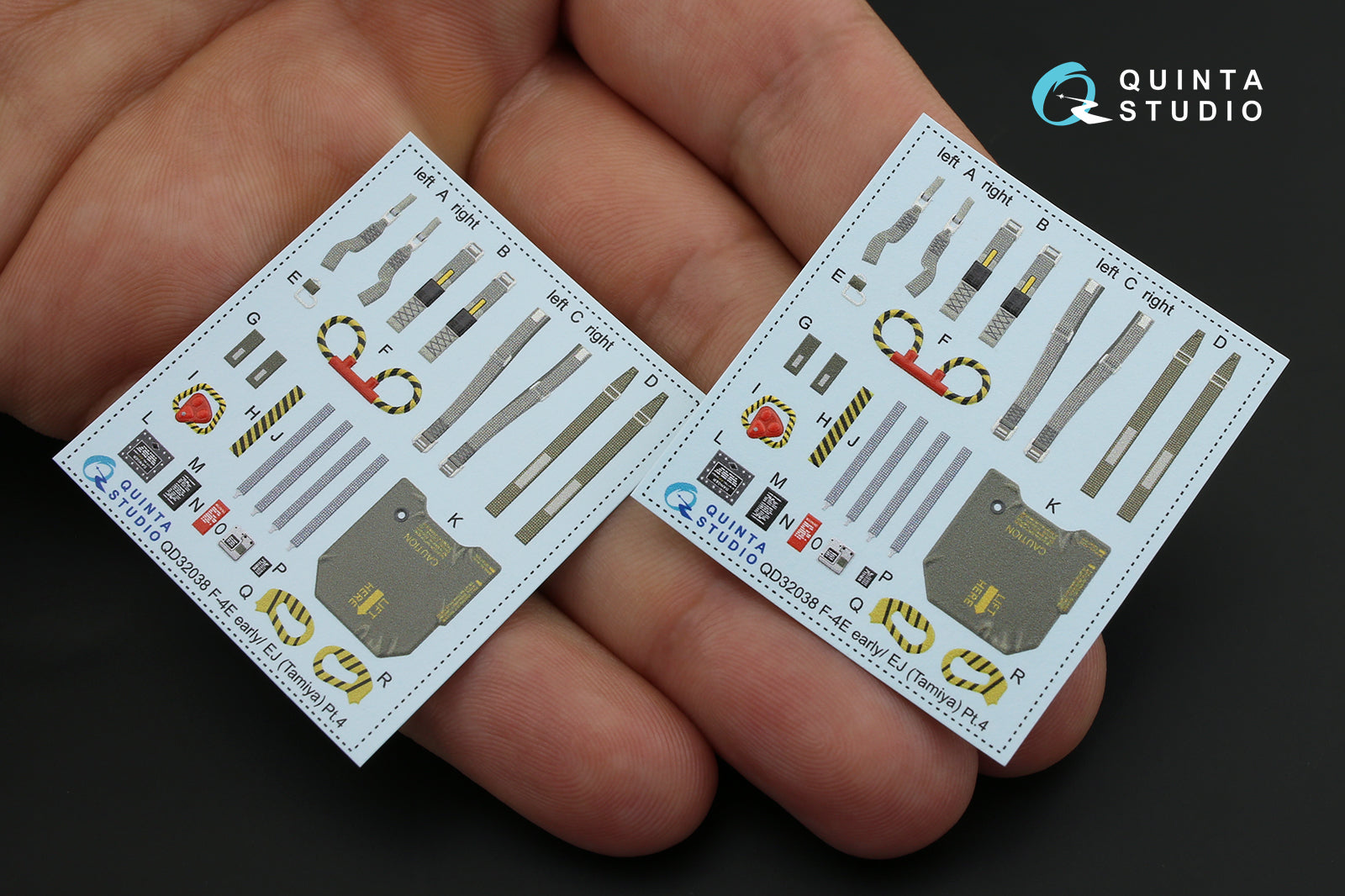 Quinta Studio - 1/32 F-4E early/F-4EJ QD32038 for Tamiya kit