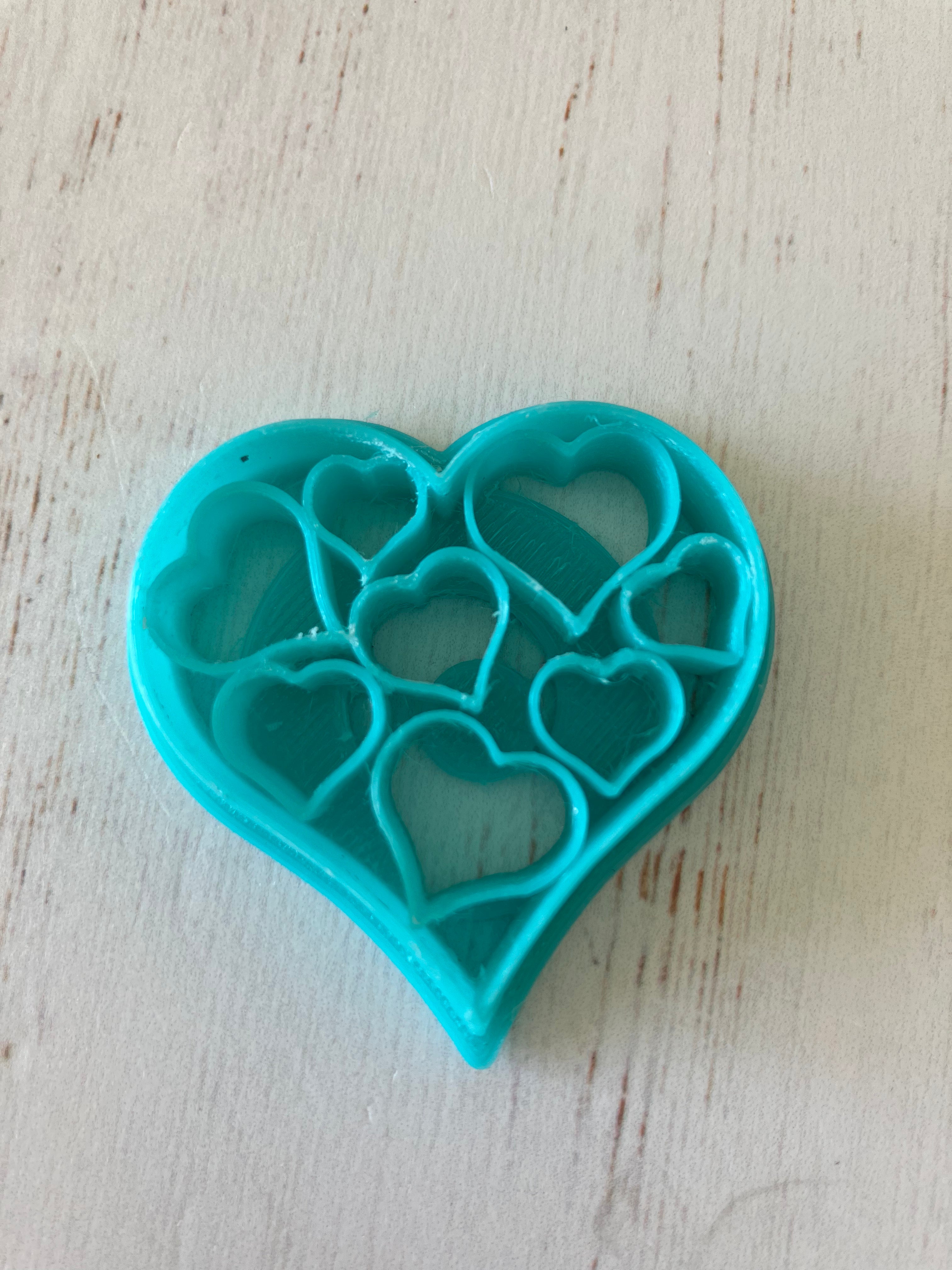 3D Gizmo's - Heart Hearts Cutter