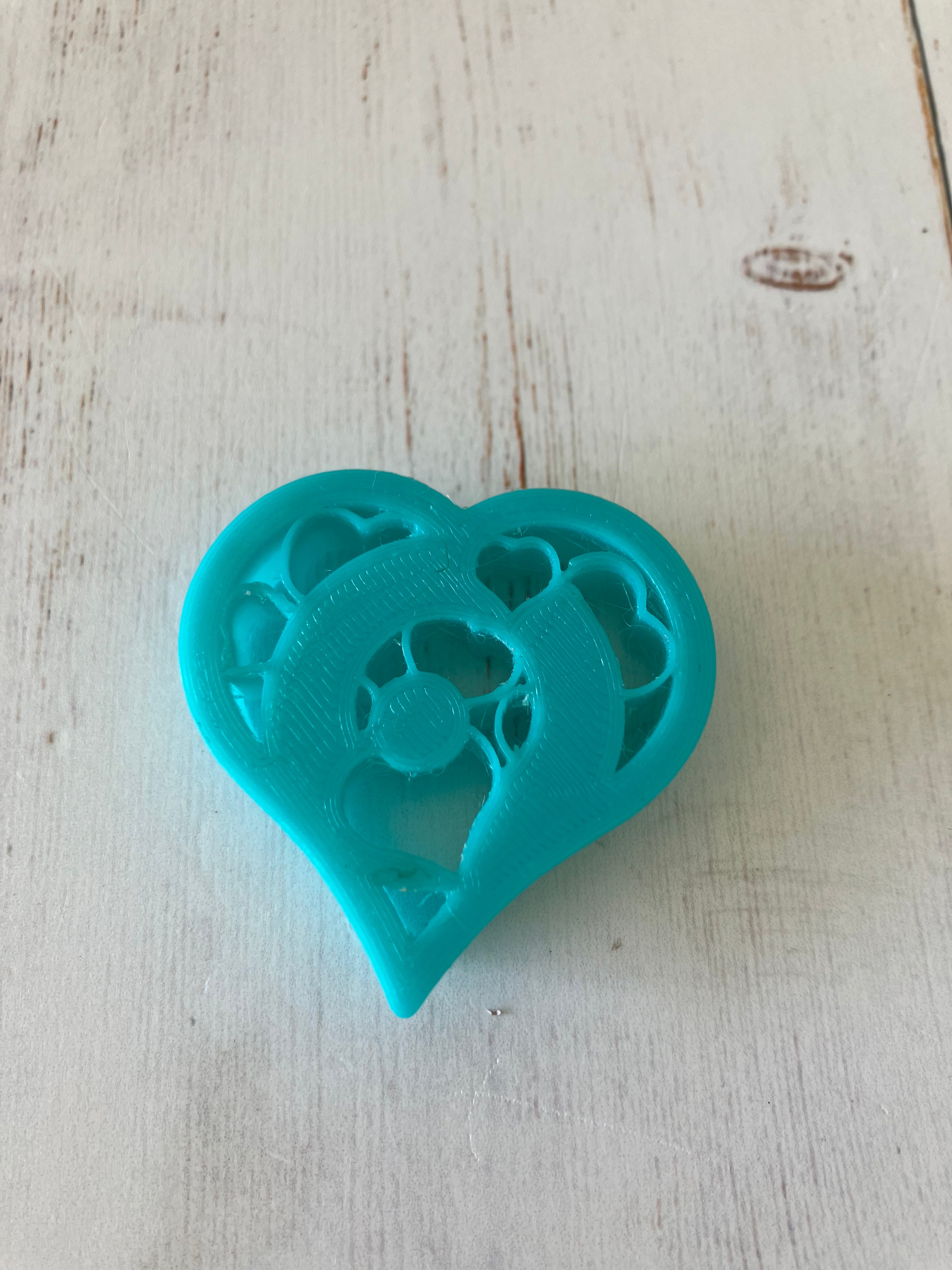 3D Gizmo's - Heart Hearts Cutter