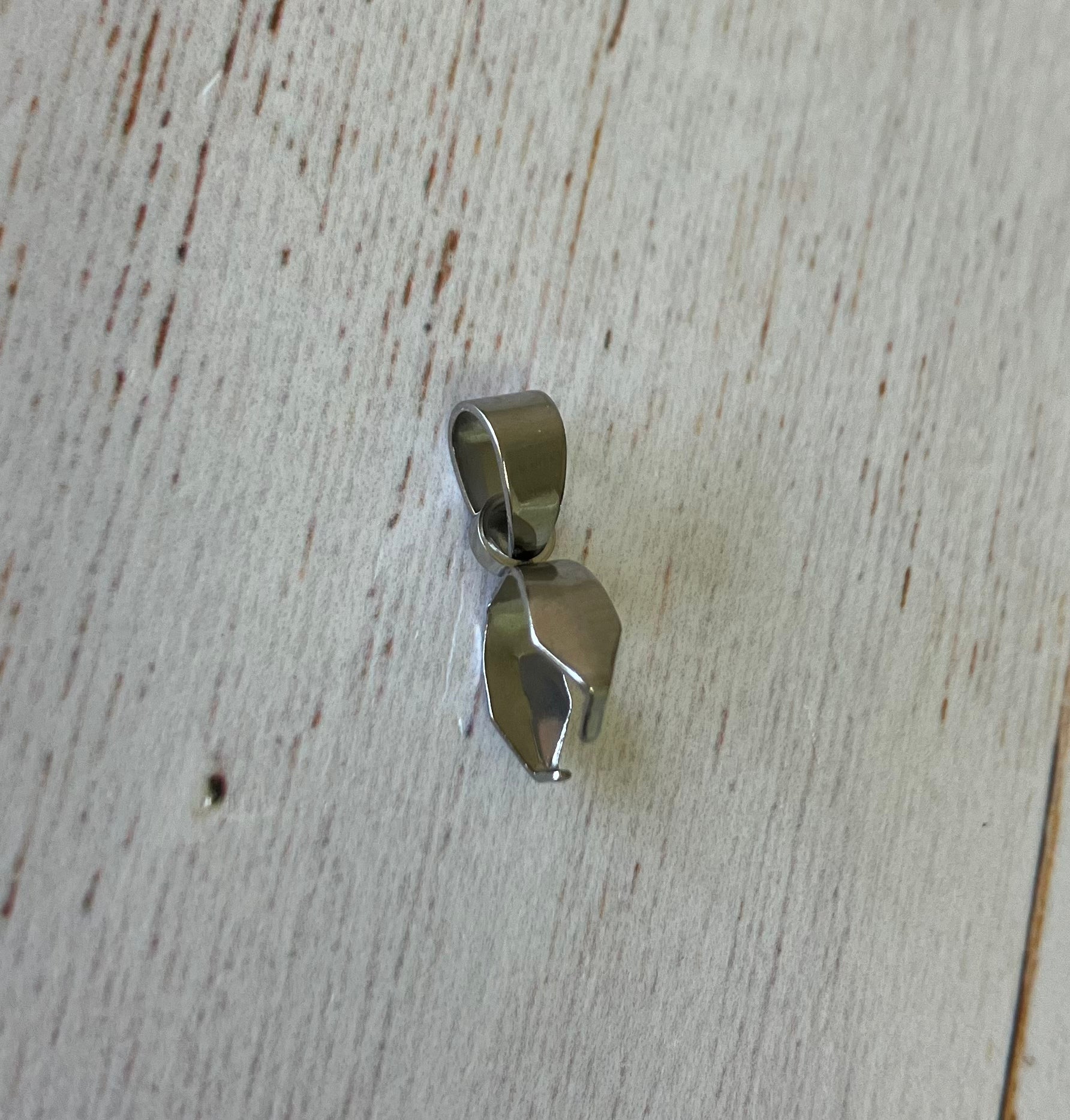 304 Stainless Steel Pinch Bail (sold each)