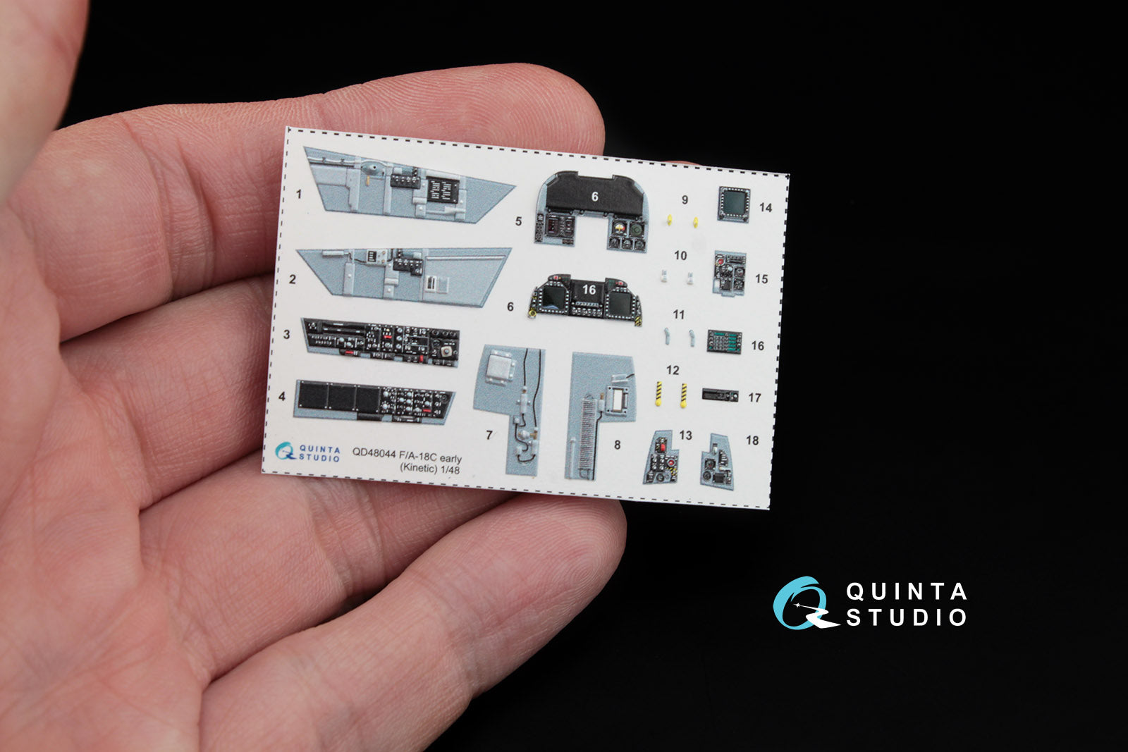 Quinta Studio - 1/48 F/A-18C - QD48044 for Kinetic kit