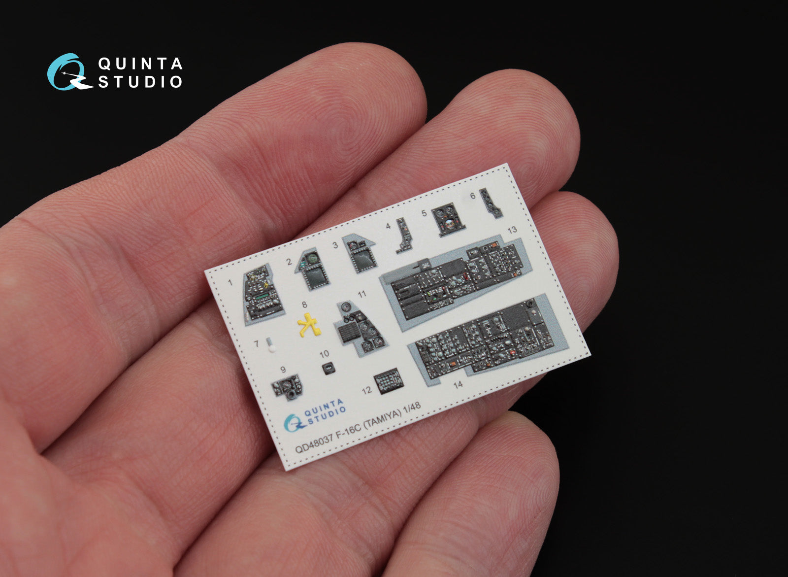 Quinta Studio - 1/48 F-16C - QD48037 for Tamiya kit
