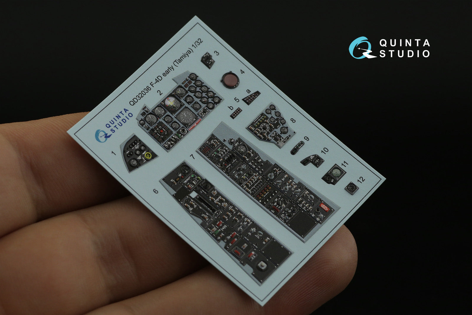 Quinta Studio - 1/32 F-4D QD32036 for Tamiya kit