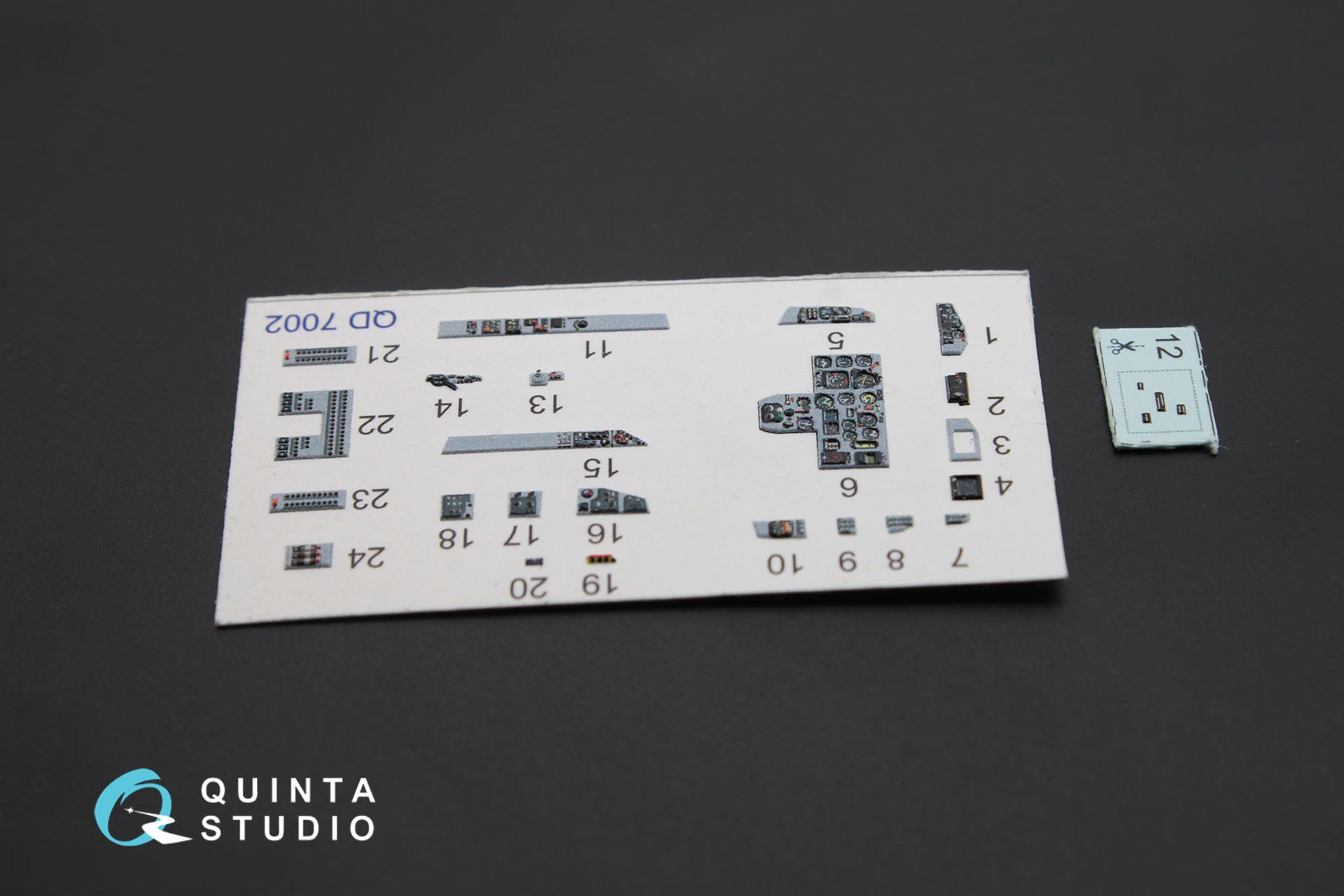 Quinta Studio - 1/72 MIG-29 9-13 QD72002 for Zvezda (7278) kit