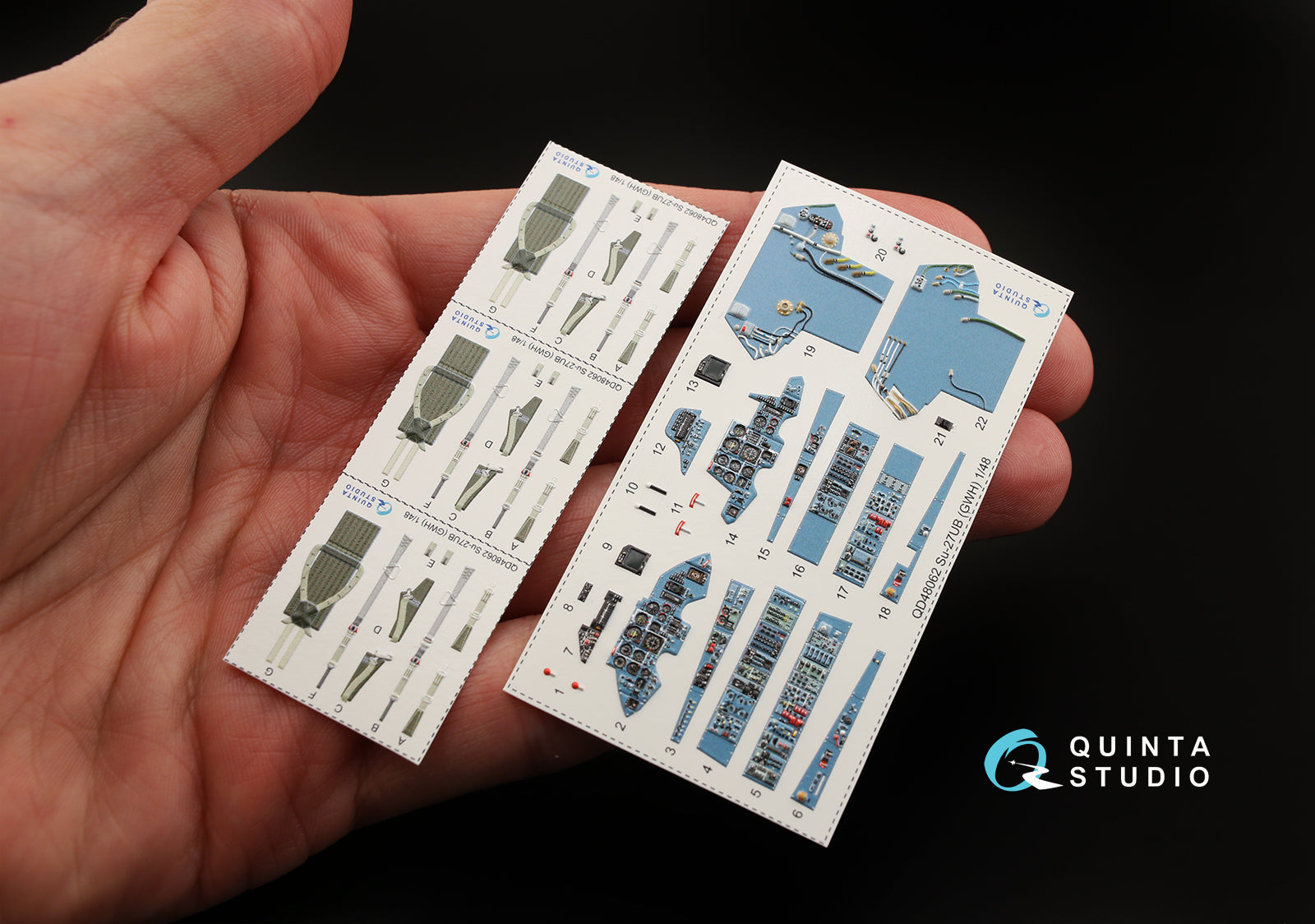 Quinta Studio - 1/48 Su-27UB QD48062 for GWH kit