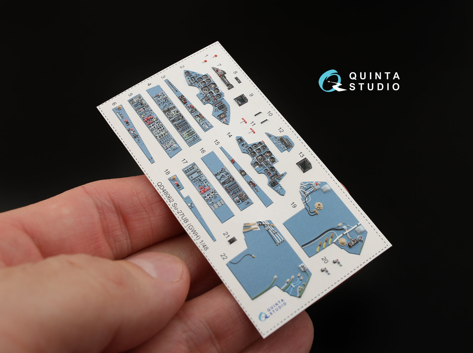 Quinta Studio - 1/48 Su-27UB QD48062 for GWH kit