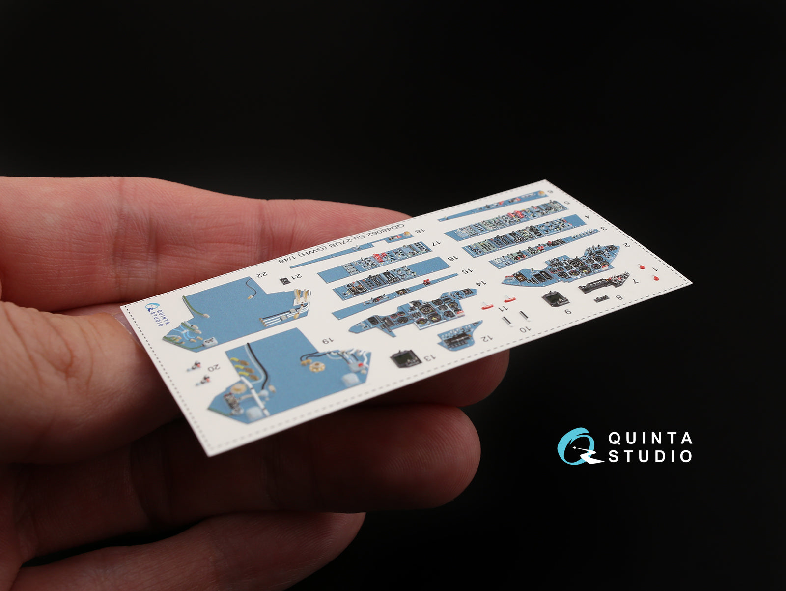 Quinta Studio - 1/48 Su-27UB QD48062 for GWH kit